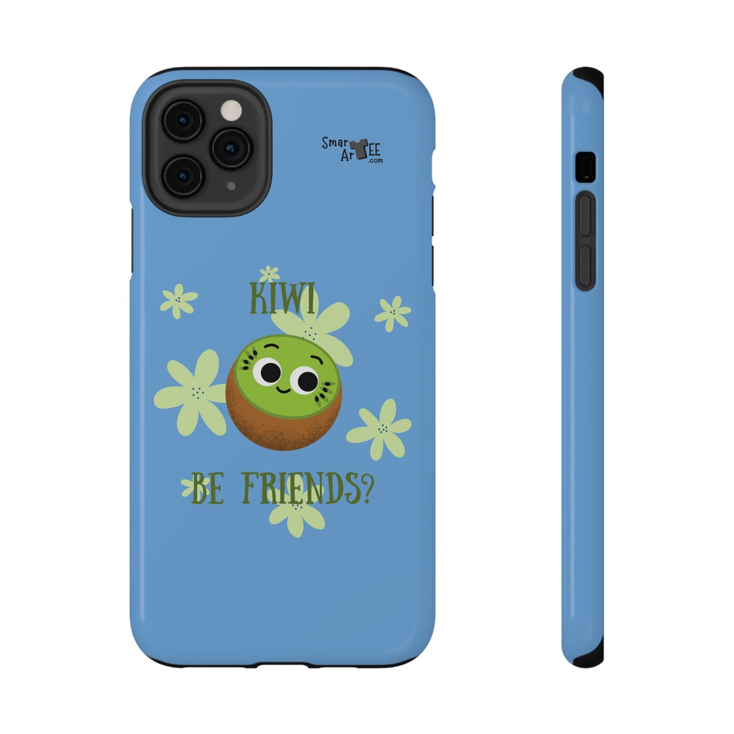 Cute Kiwi Friends Phone Case - Impact-Resistant, Fun Phone Accessory for Kids, Gifts, Summer Vibes, Cute Animal Design