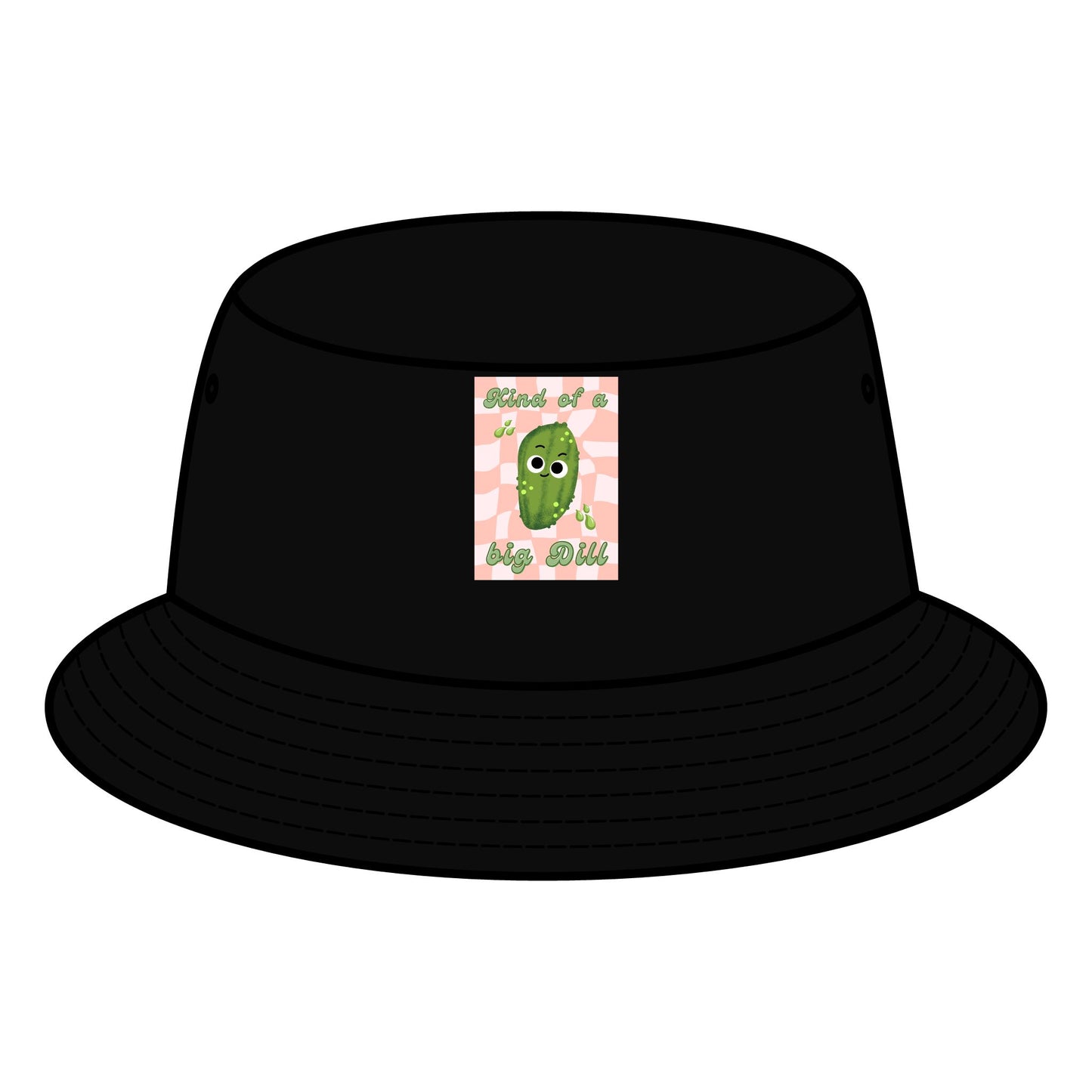 Cute Pickle Pun Bucket Hat | Fun Summer Accessory, Beach Hats, Gift for Food Lovers, Trending Summer Fashion, Retro Fun Hat