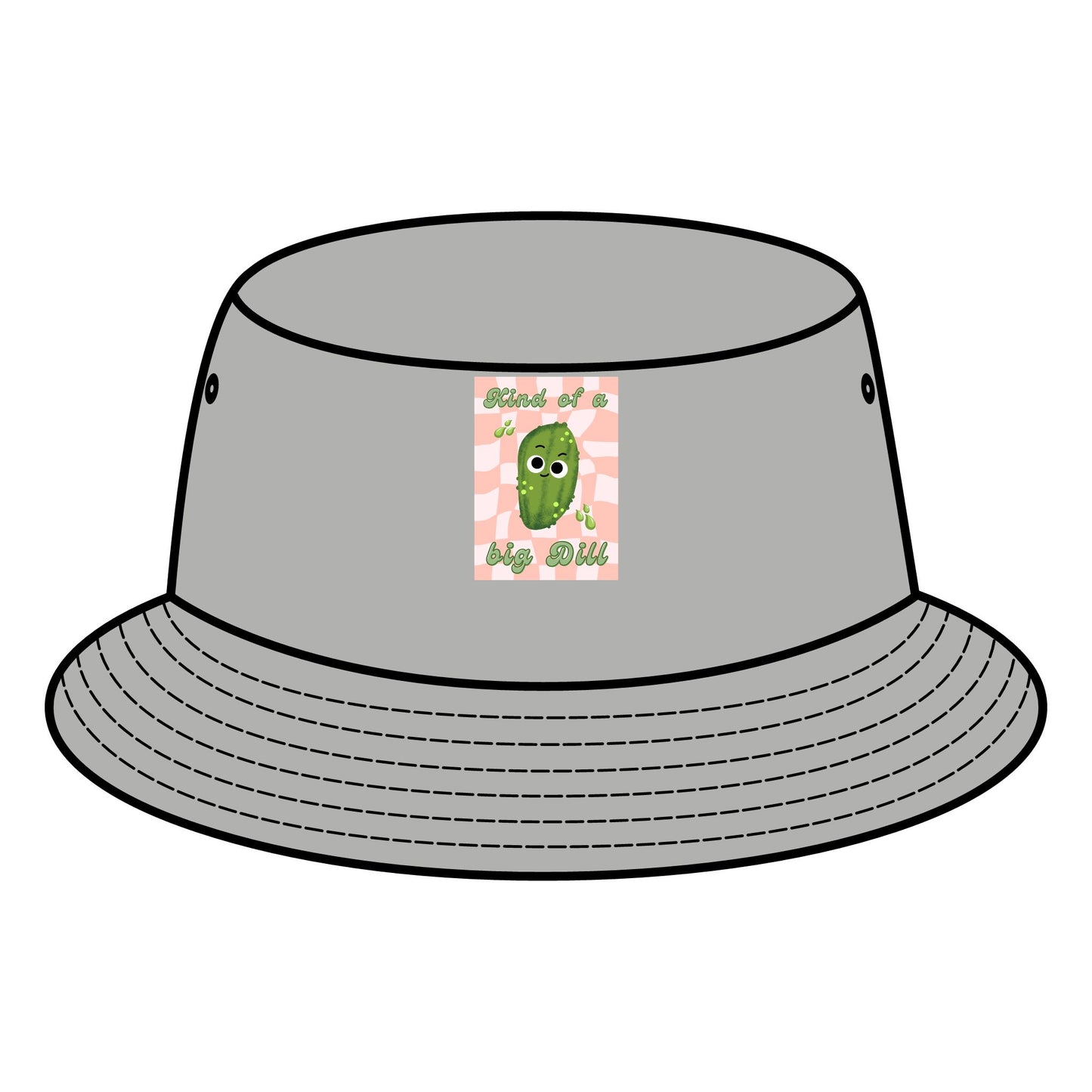 Cute Pickle Pun Bucket Hat | Fun Summer Accessory, Beach Hats, Gift for Food Lovers, Trending Summer Fashion, Retro Fun Hat