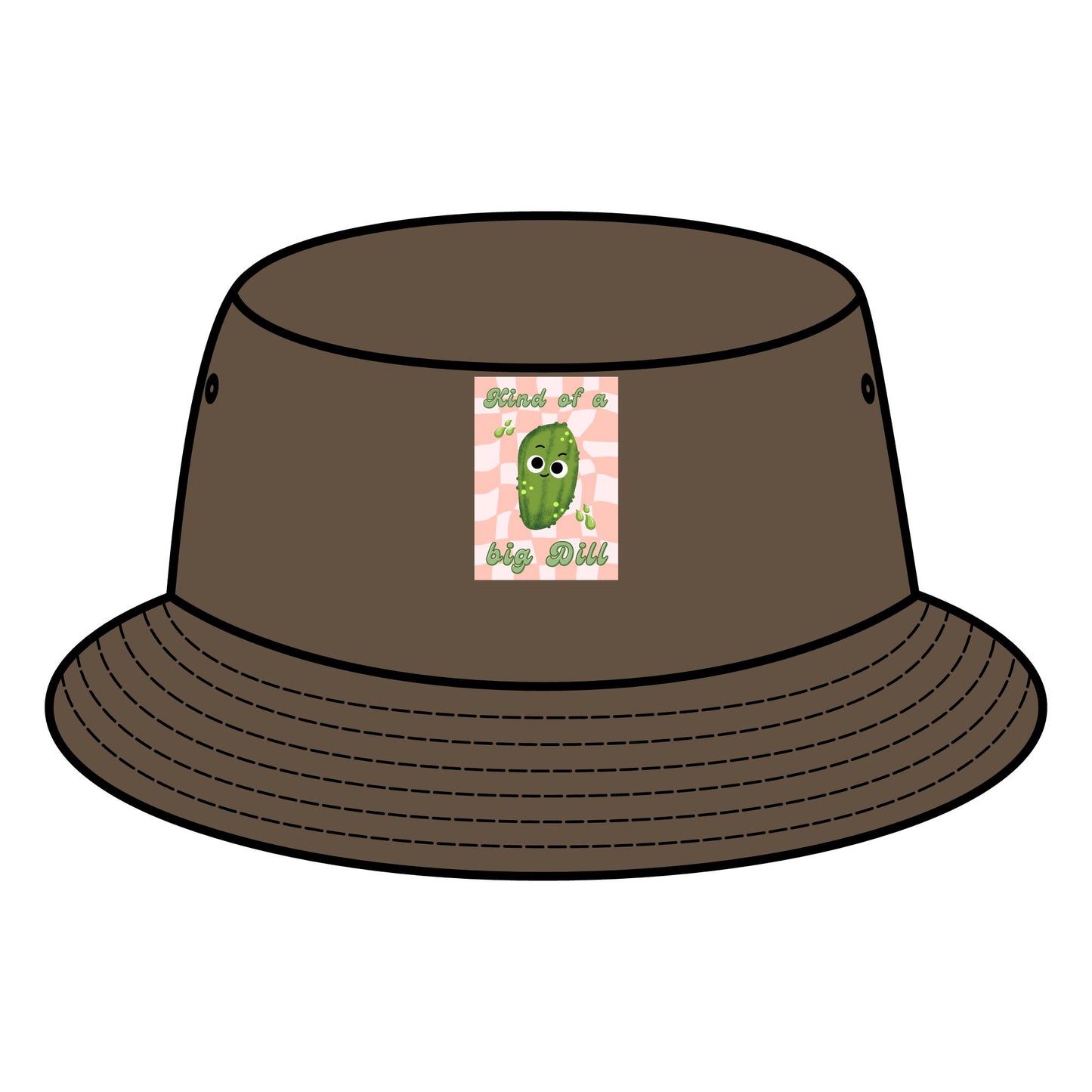 Cute Pickle Pun Bucket Hat | Fun Summer Accessory, Beach Hats, Gift for Food Lovers, Trending Summer Fashion, Retro Fun Hat