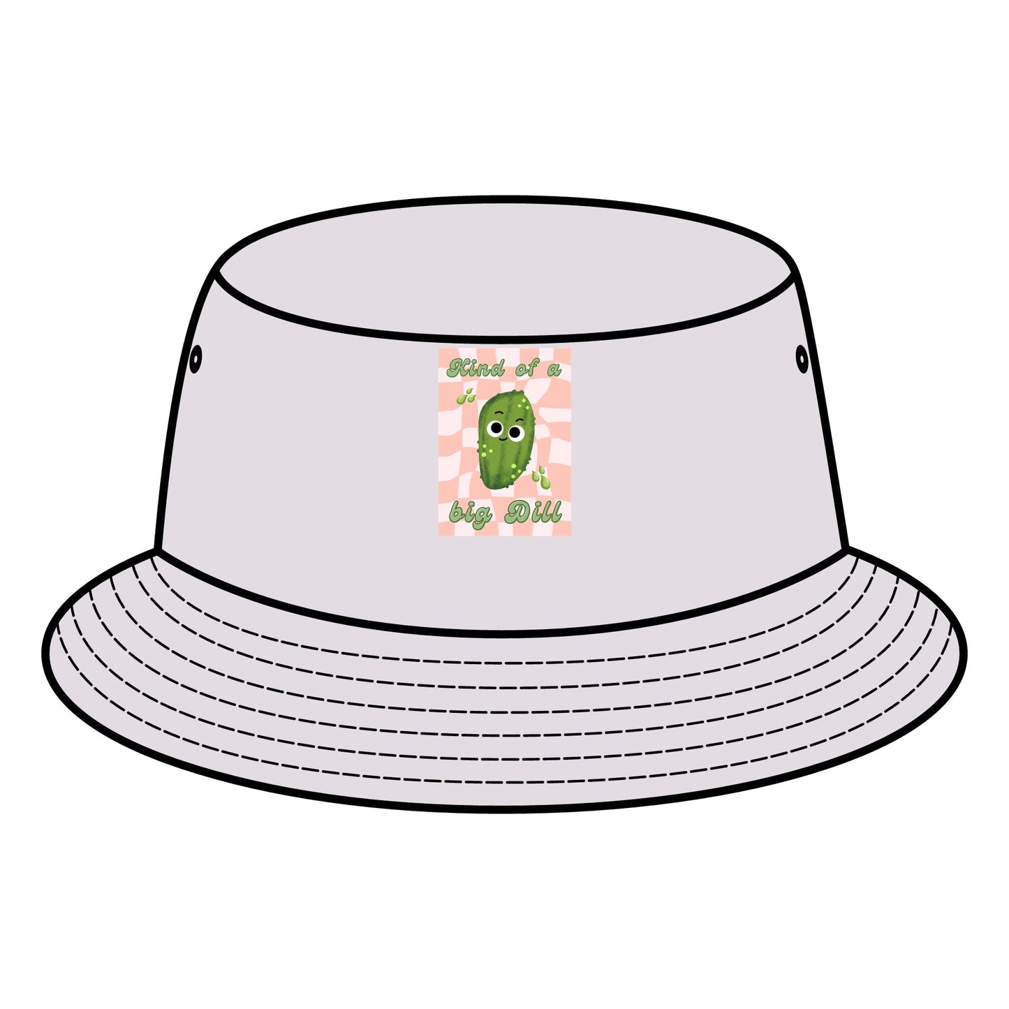 Cute Pickle Pun Bucket Hat | Fun Summer Accessory, Beach Hats, Gift for Food Lovers, Trending Summer Fashion, Retro Fun Hat