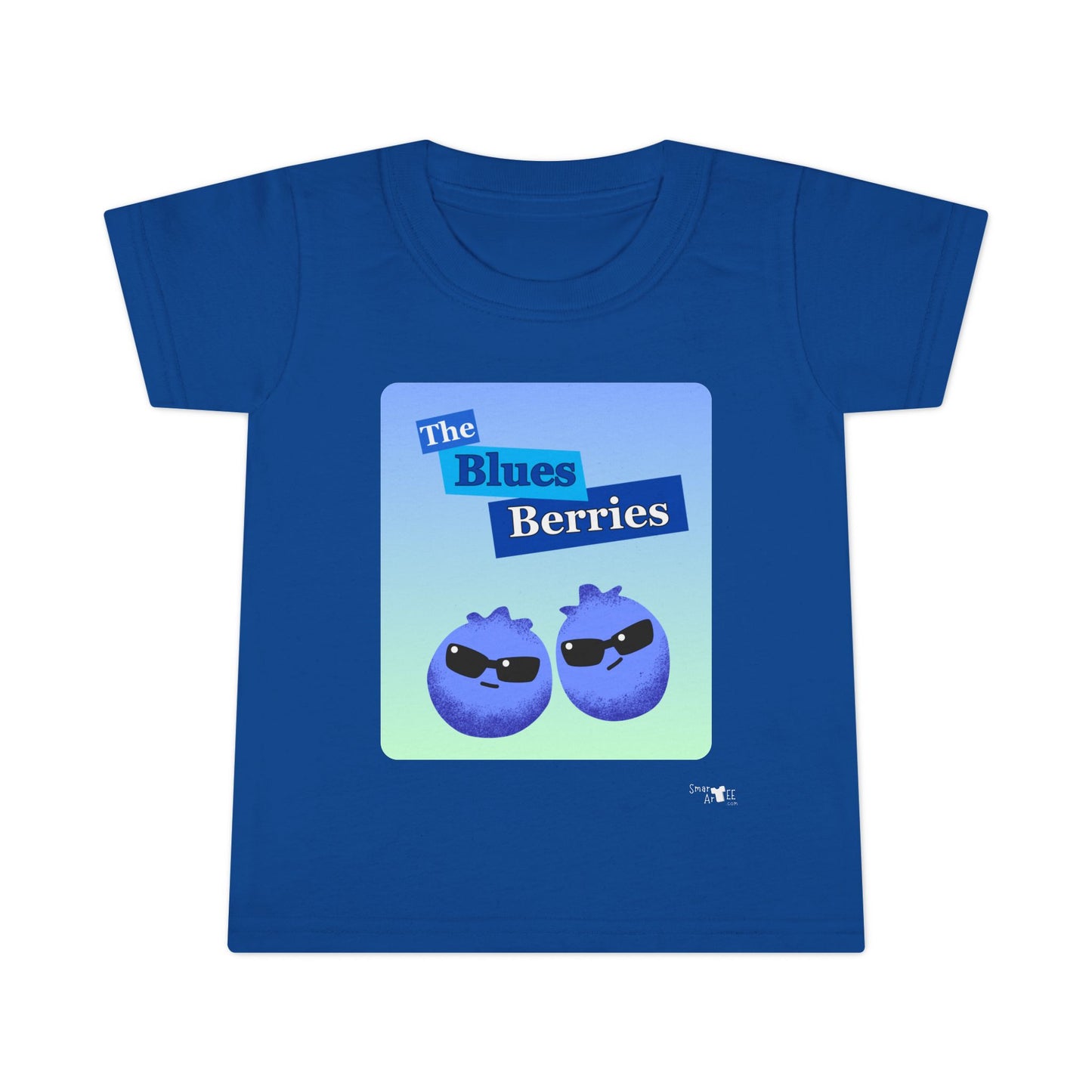 Cool Blues Berries Toddler Shirt, Funky Kids Tee, Cute Graphic Shirt, Fun Birthday Gift, Summer Outfit for Kids