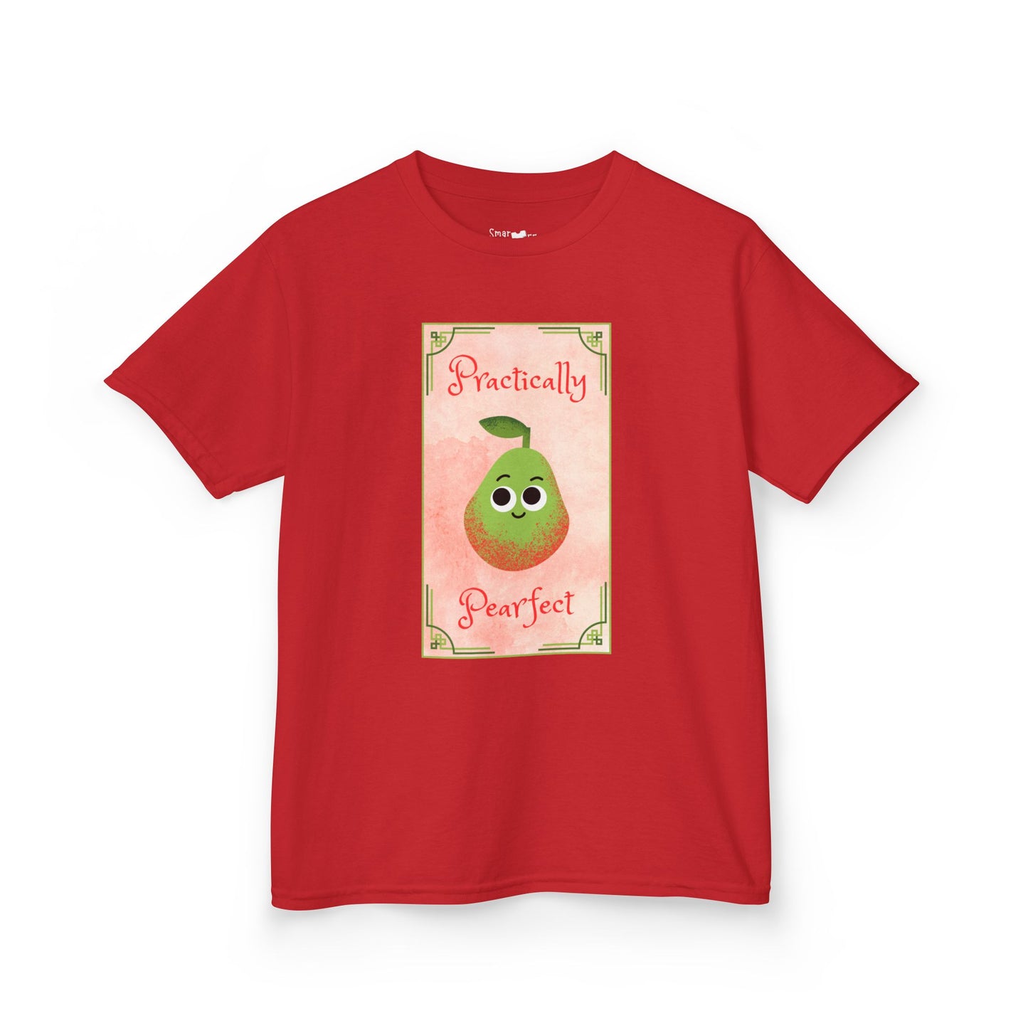 Practically Pear-fect Kids Tee | Fun Summer Shirt, Cute Childrens Gift, Birthday, Fruit Lover Apparel, Playful Outfit, Summer Vibes