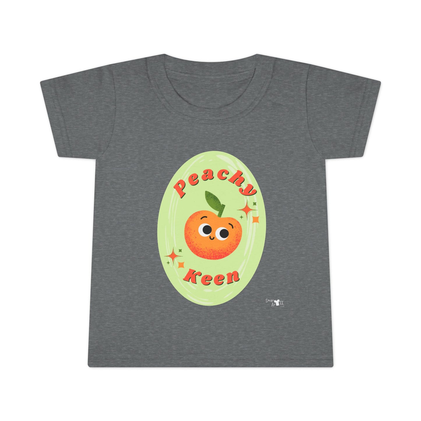 Peachy Keen Toddler peaShirt, Cute Kid's Tee, Fun Summer Outfit, Birthday Gift, Playdate Apparel