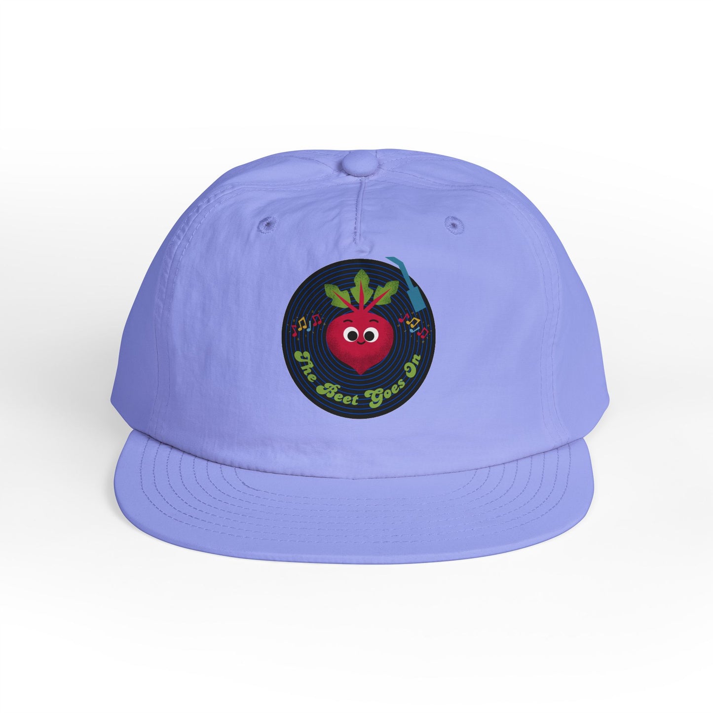 Surf Cap with Fun The Beet Goes On Pun Design, Cool Beach Hat, Perfect for Surfing, Gifts for Beach Lovers, Summer Accessories