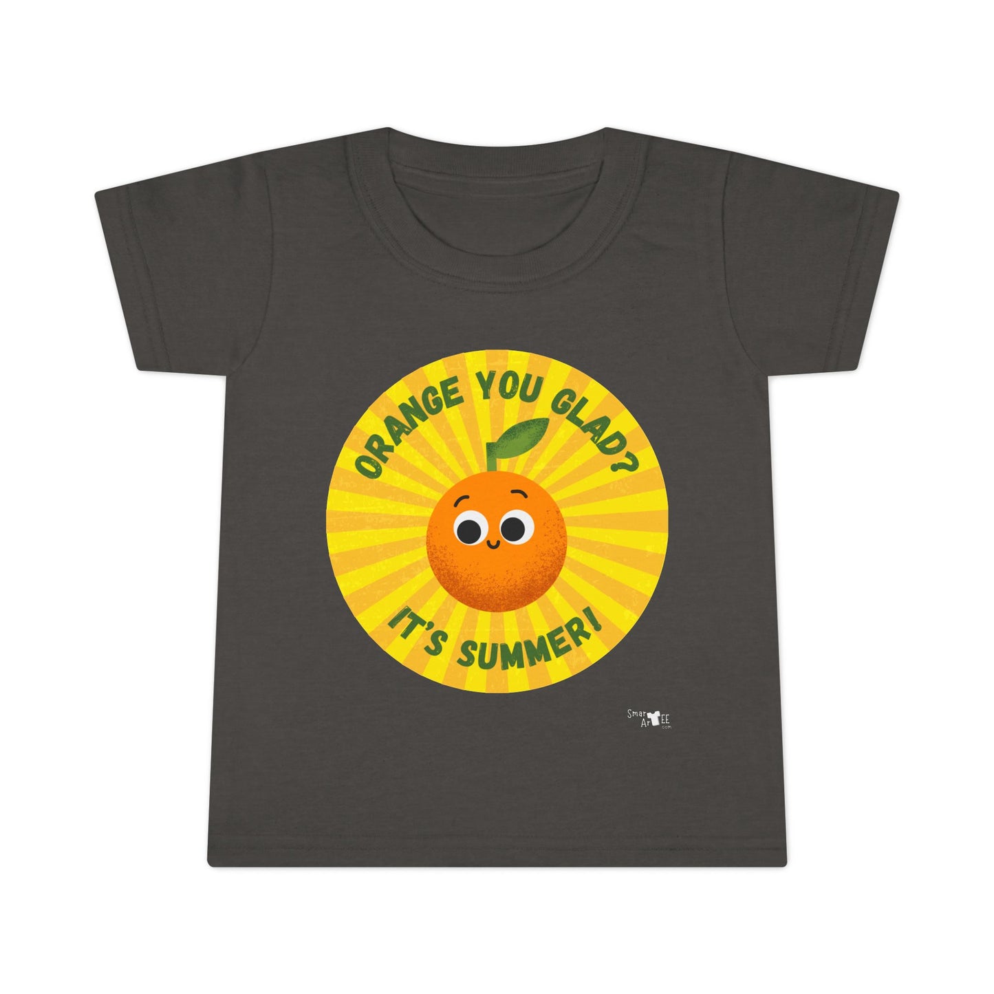 Summer Toddler Shirt: Orange You Glad It's Summer? Fun Kids Tee, Birthday Gift, Playdate Outfit, Summer Vibes, Cute Children’s Apparel