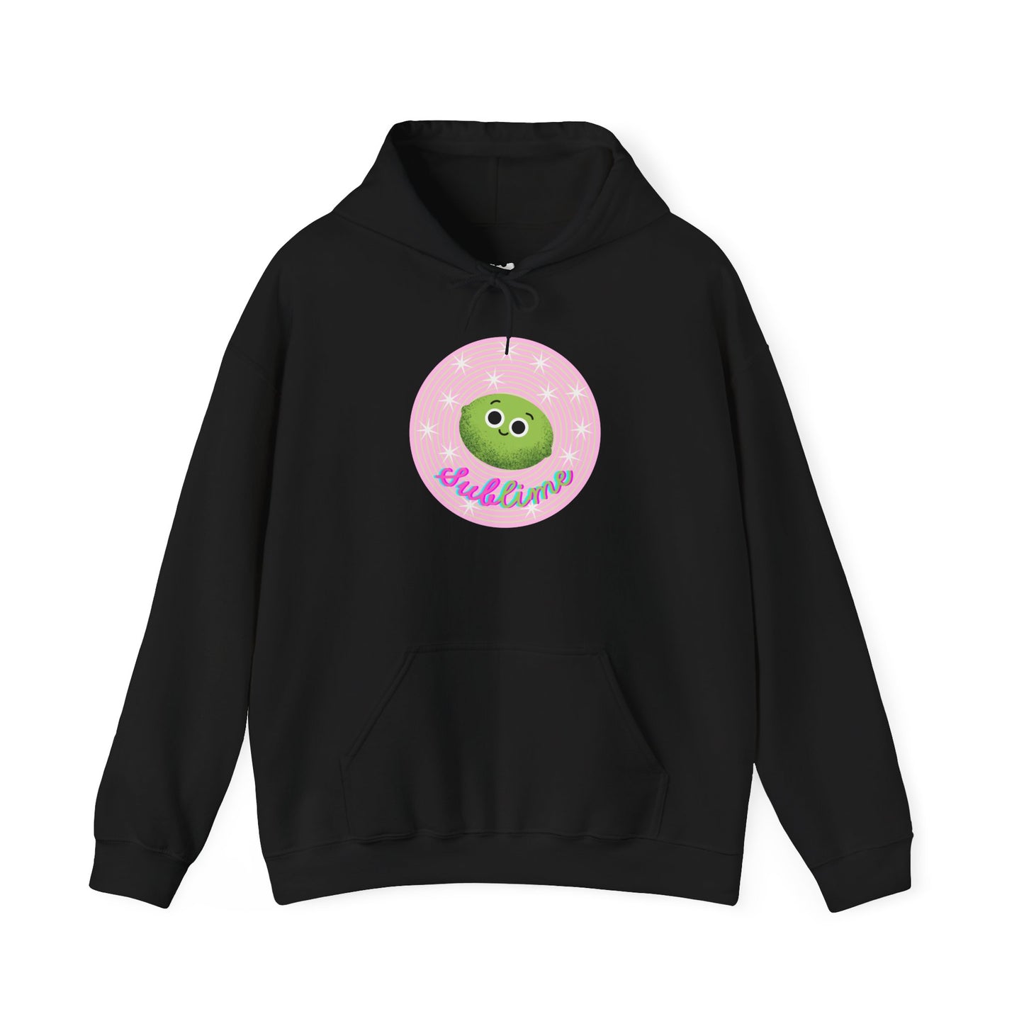 Cute Kawaii Hoodie with Sublime Lime Design, Great Gift for Teens, Cute Anime Apparel, Fun Streetwear, Cozy Pullover
