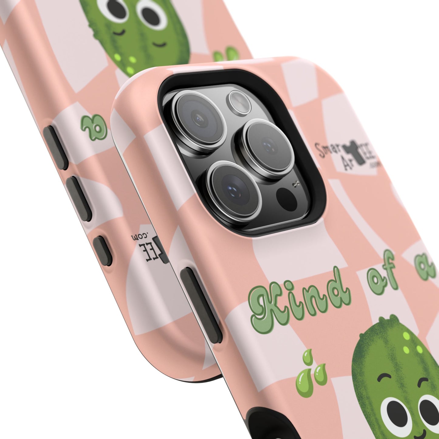 Cute Cucumber Phone Case, Funny Phone Case, Gift for Vegetable Lovers, Quirky Mobile Accessories, Summer Vibes, Kind of a Big Dill