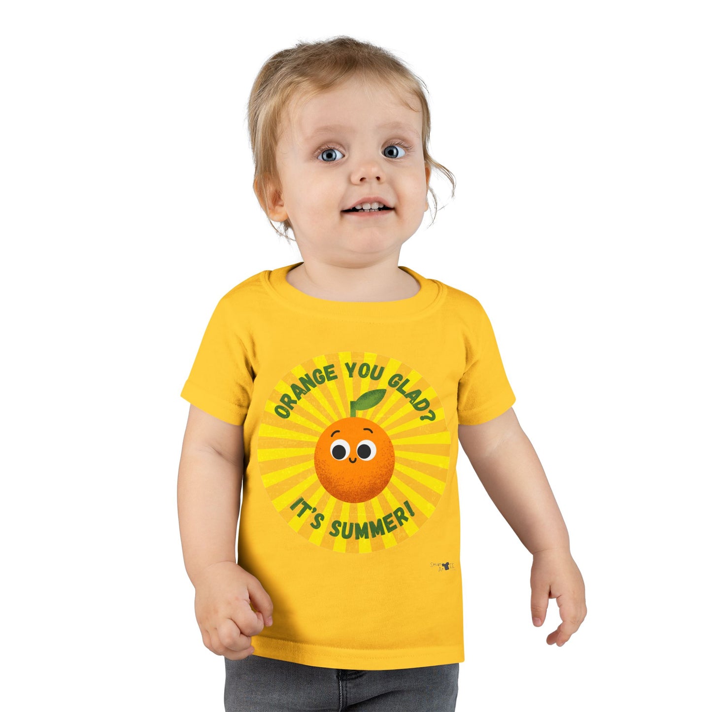 Summer Toddler Shirt: Orange You Glad It's Summer? Fun Kids Tee, Birthday Gift, Playdate Outfit, Summer Vibes, Cute Children’s Apparel