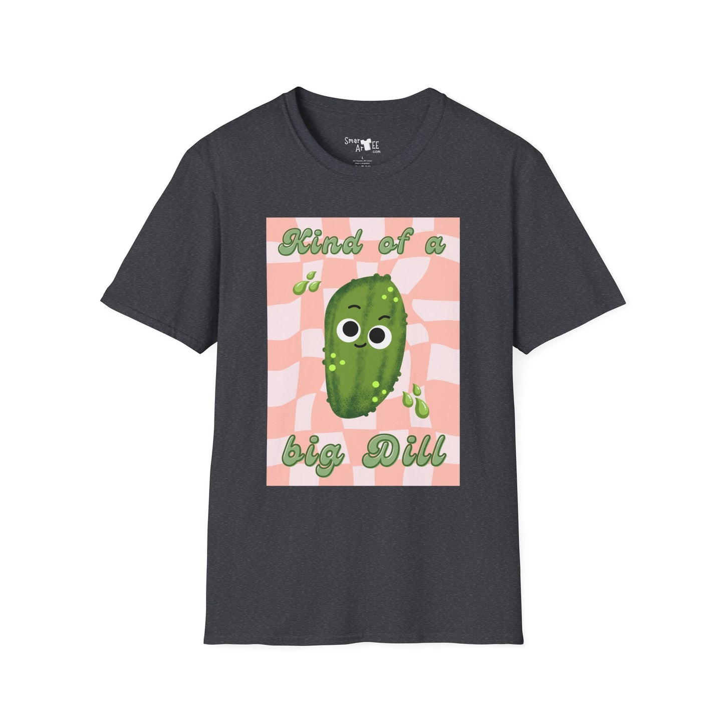 Cute Pickle Humor T-Shirt, Unisex Softstyle Tee, Funny Gift for Dill Pickle Lovers, Trendy Casual Wear, Unique Gift for Birthdays