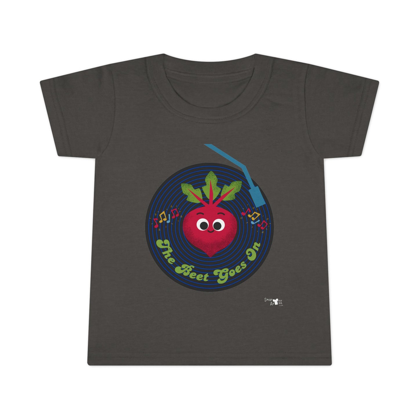 Toddler Shirt with 'The Beet Goes On' Design, Kids Tee, Funny Toddler Gift, Cute Vegetable Shirt, Veggie Lover Apparel