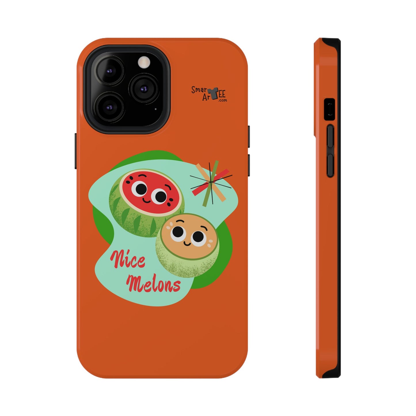 Cute Fruit Phone Case - Nice Melons Design, Impact-Resistant, Fun Gift for Kids, Phone Accessories for Celebrations, Fruit Lovers