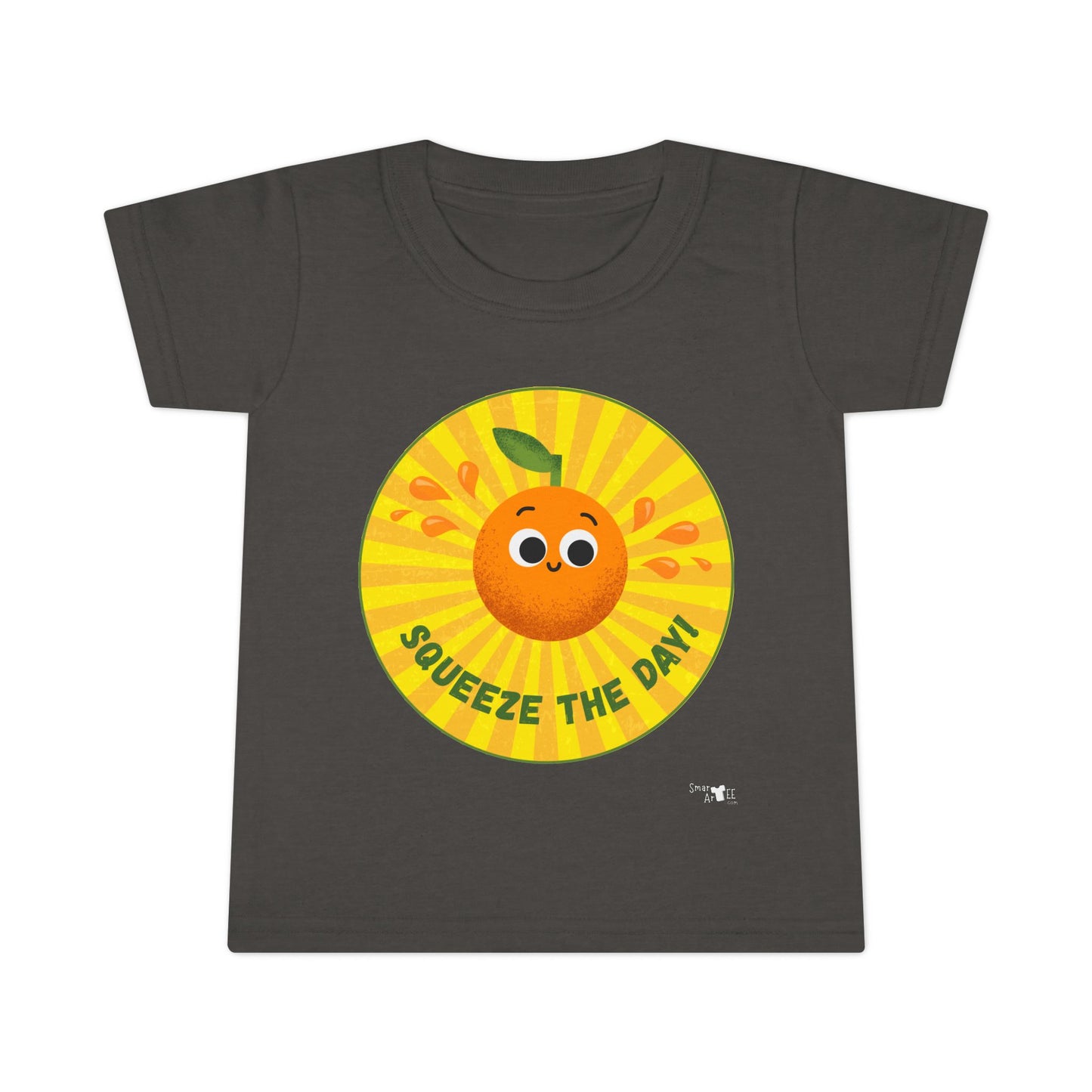 Cute Toddler Shirt - 'Squeeze the Day!' Funny Tee for Kids, Gift for Birthdays, Summer Vibes, Playful Wear, Toddler Apparel
