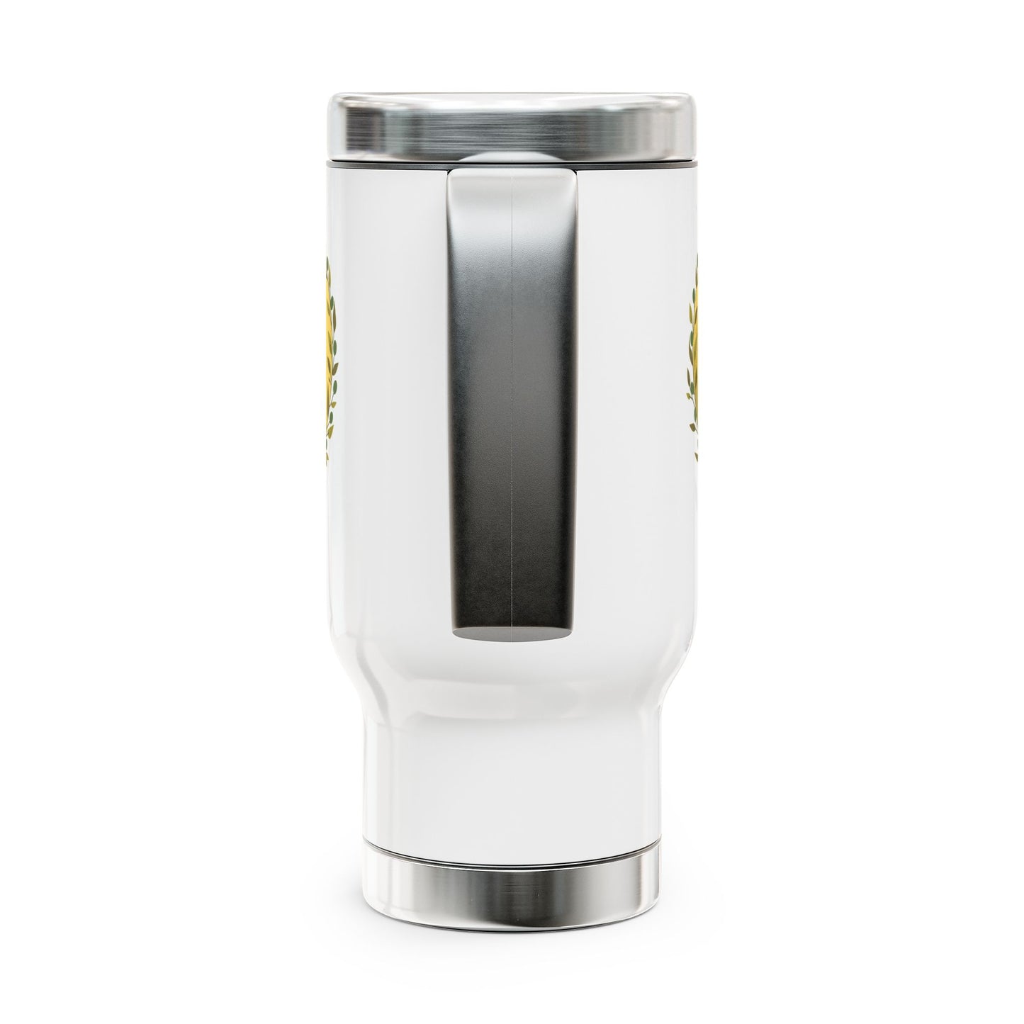 Vibrant Stainless Steel Travel Mug, Perfect for Coffee Lovers, Unique Gift for Any Occasion, Eco-Friendly Travel Cup, Motivational Message