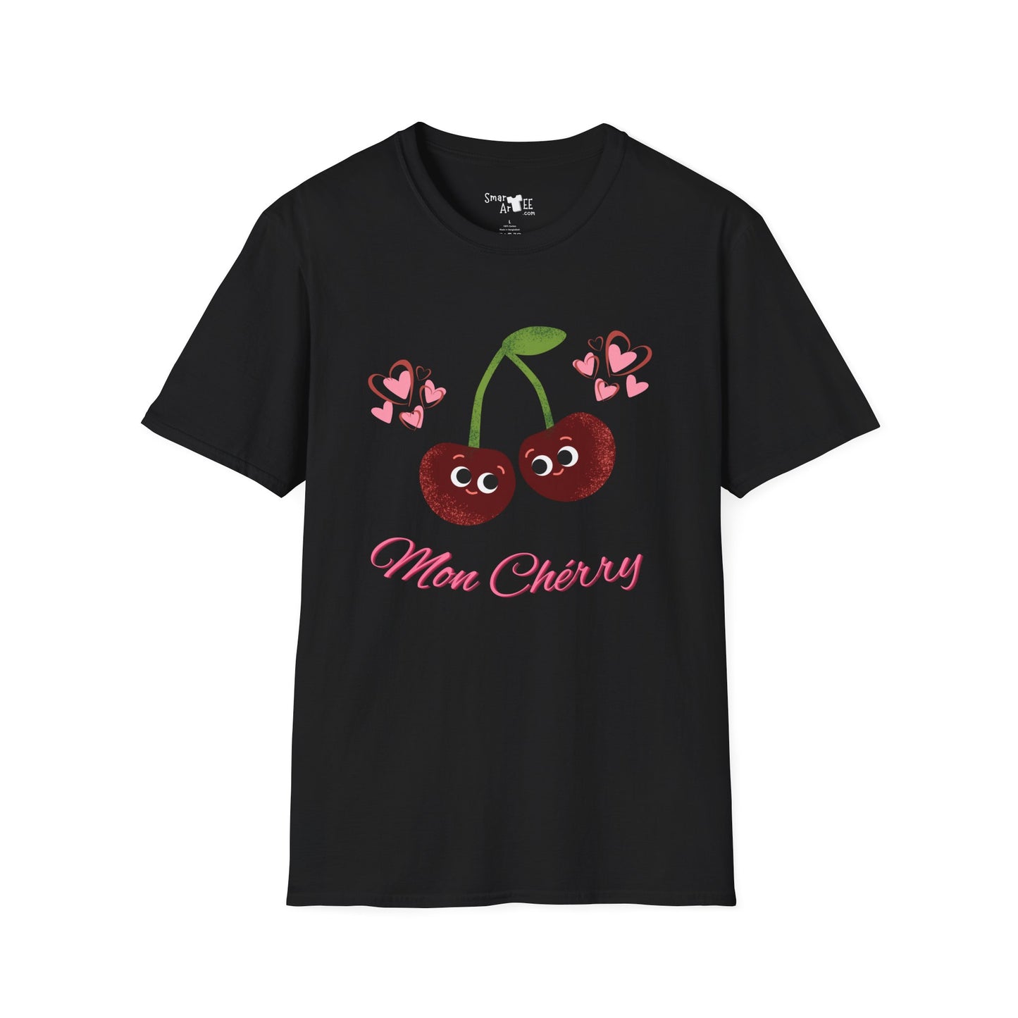 Cute Cherry Graphic Pun Tee, Chill Casual Shirt, Gift for Friends, Summer Vibe Top, Stylish Everyday T-Shirt, Adorable Fun Wear