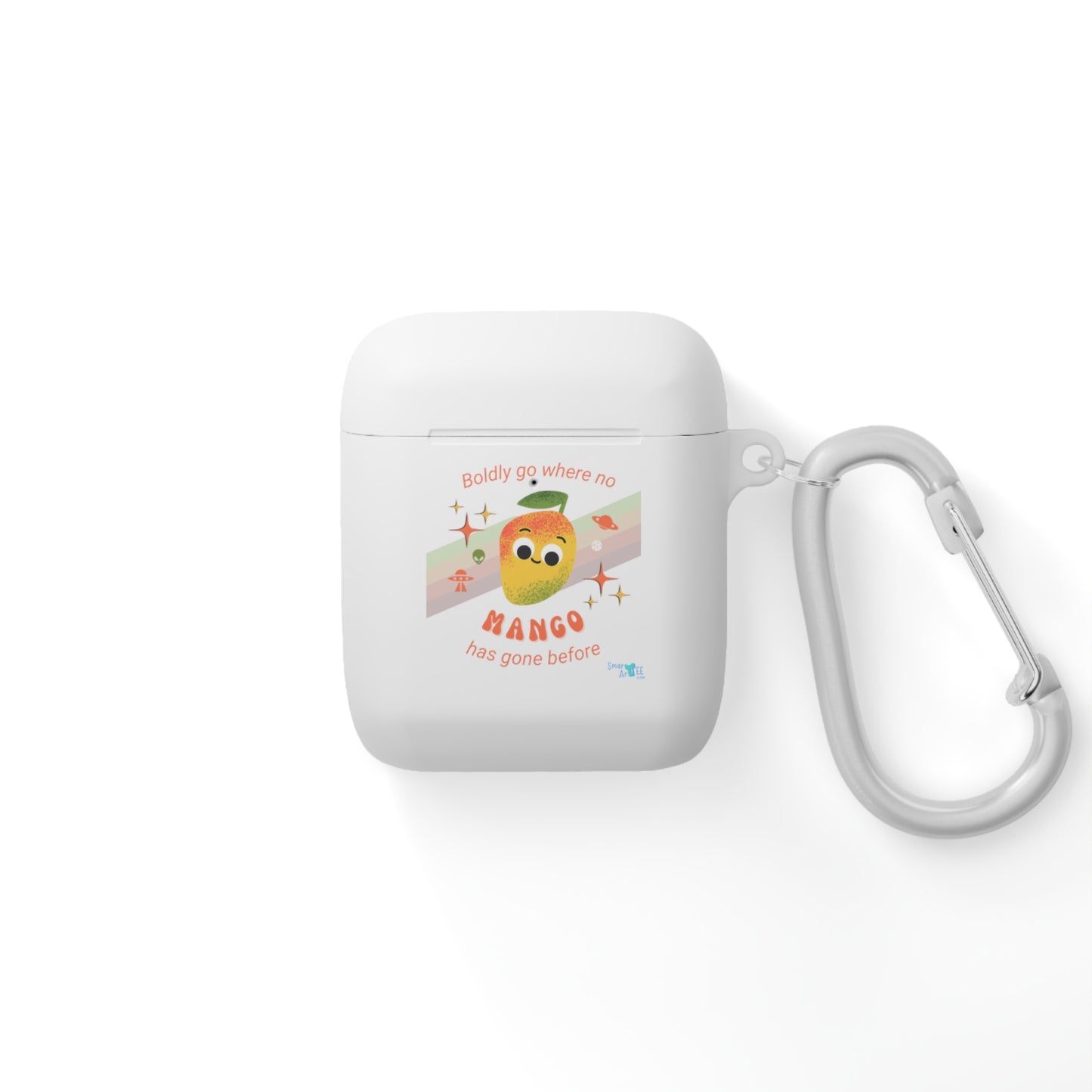 Mango AirPods Case Cover - Fun, Quirky Accessory for Music Lovers, Gift for Music Buffs, Cute Mango Cover, Summer Vibes