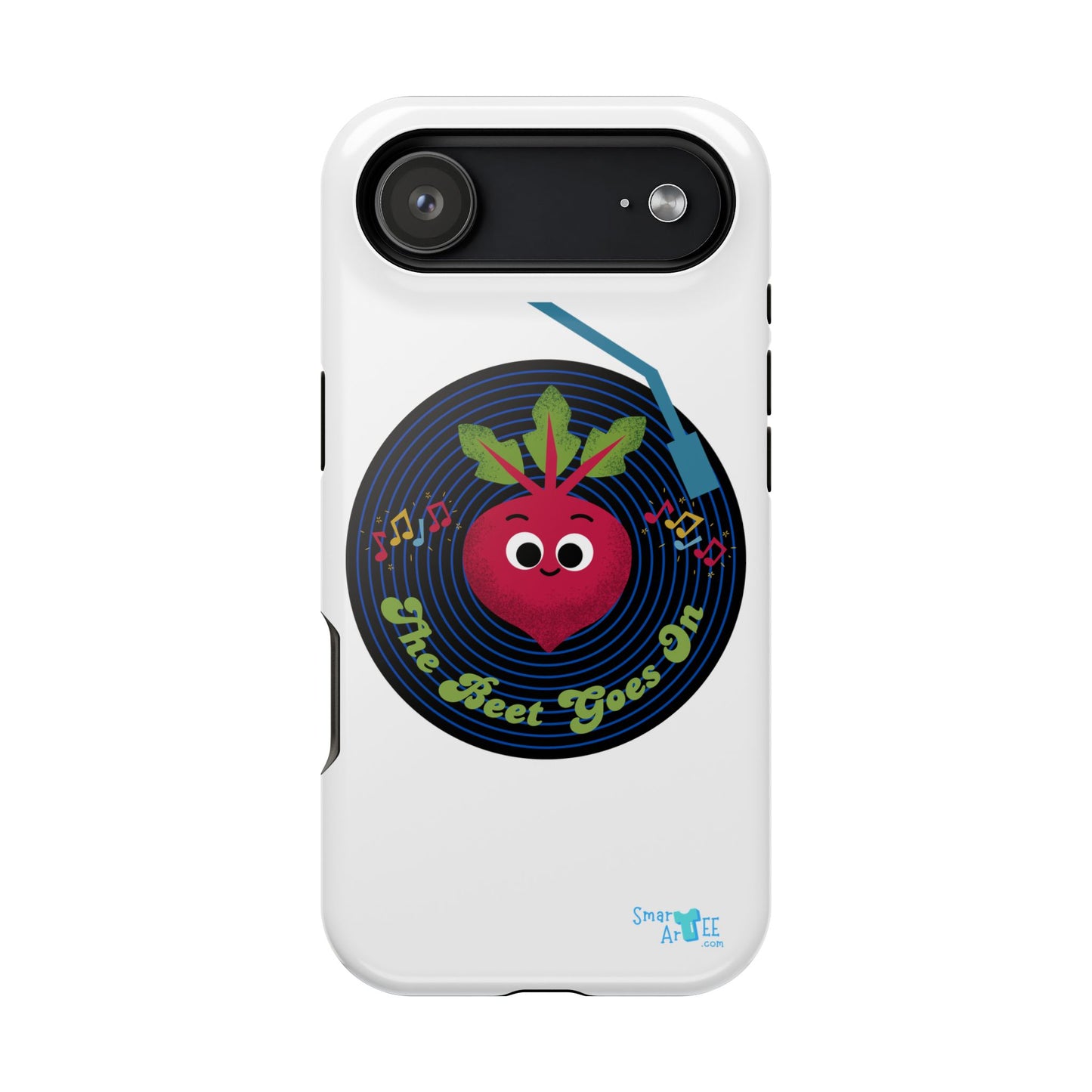Fun Impact-Resistant Phone Cases - Unique Phone Accessories, Beet Pun Themed, Holiday Present