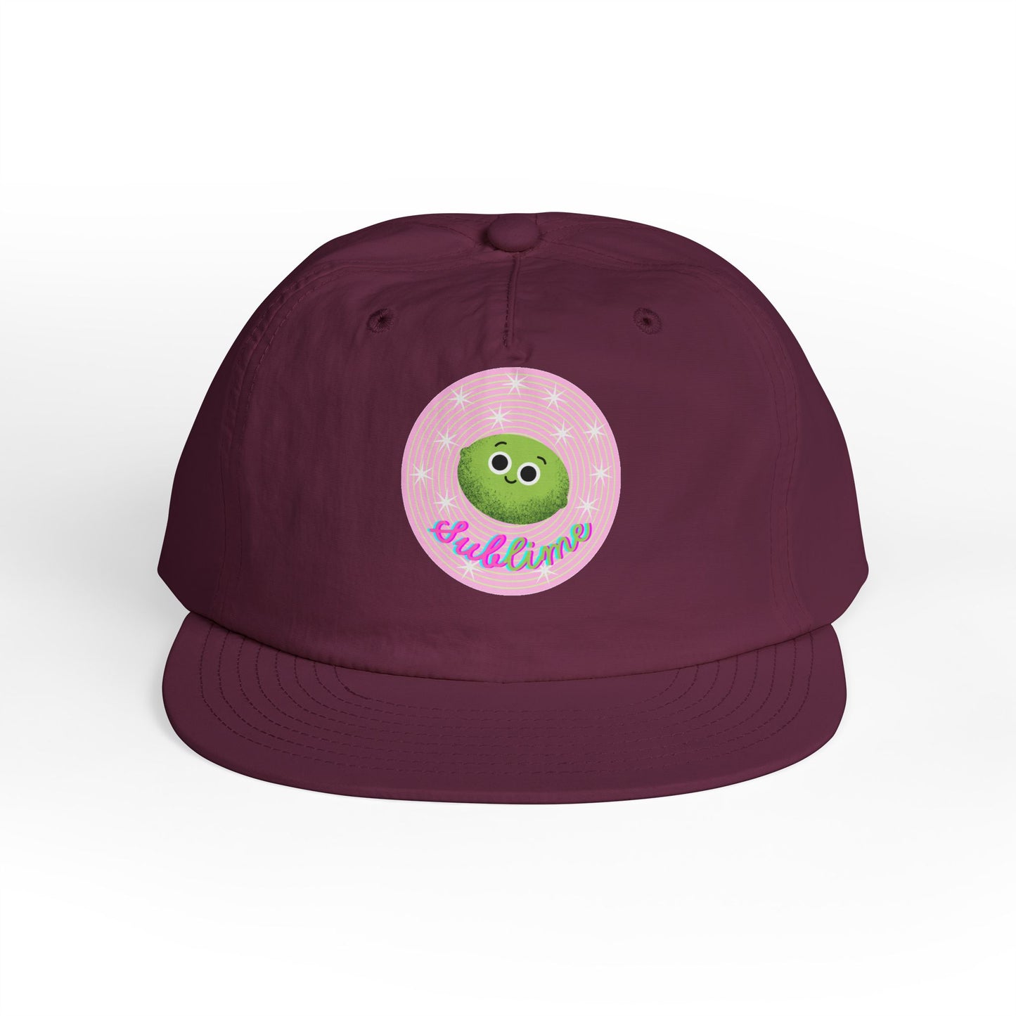 Cute Sublime Surf Cap for Beach Lovers, Vacation Hat, Summer Accessory, Gift for Surfers, Trendy Beachwear