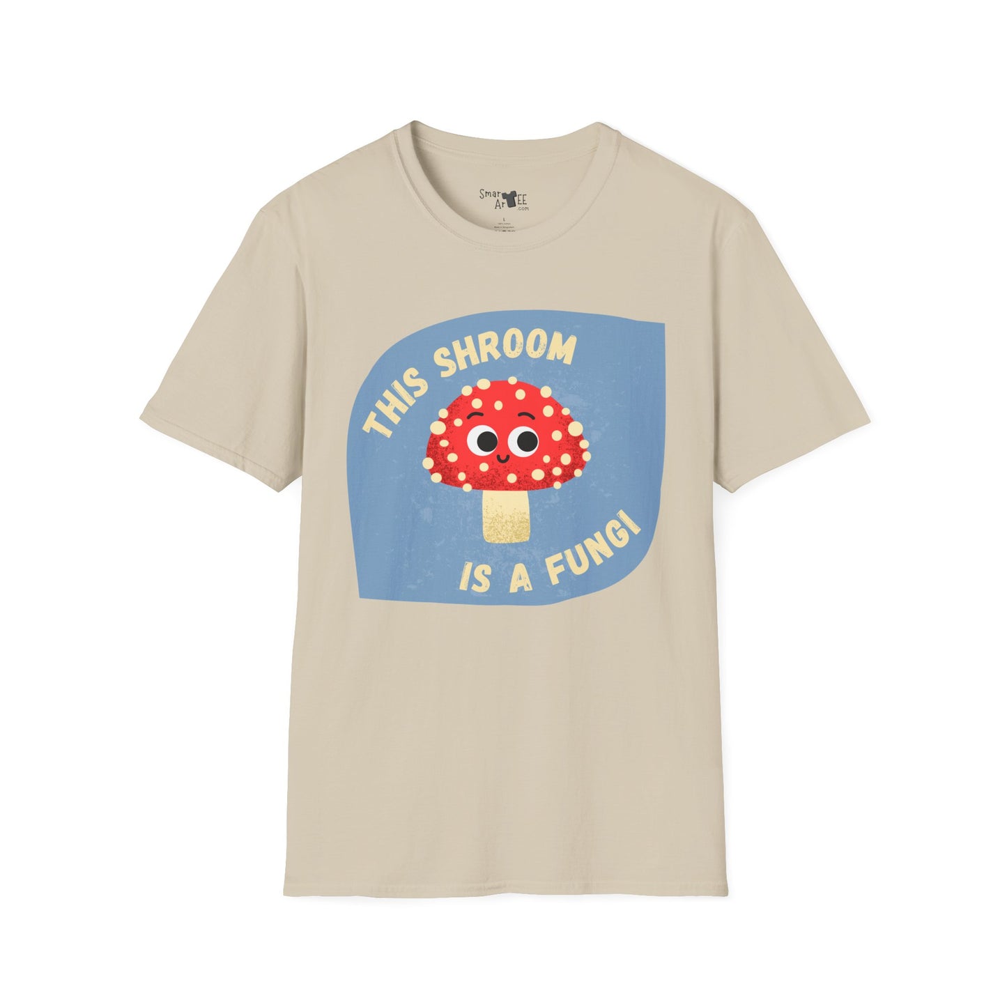Playful Mushroom T-Shirt, Funny Tee for Nature Lovers, Unisex Graphic Shirt, Cute Gift for Friends, Casual Wear, Eco-Friendly Apparel