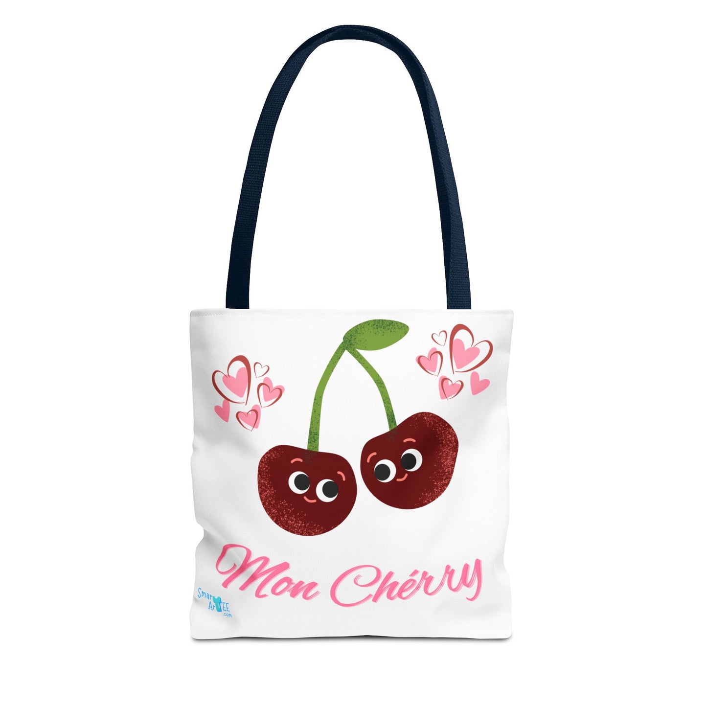 Cute Cherry Love Tote Bag - Perfect for Valentine's Day, Everyday Use, Grocery Shopping, Beach Outings, Fun Accessories