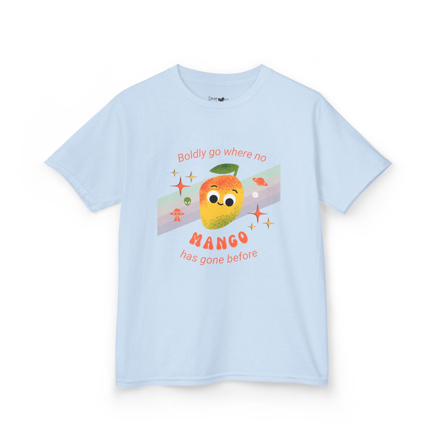 Mango Adventure Kids Tee, Fun Summer Shirt, Cute Gift for Kids, Playful Cotton Tee, Birthday Gift Idea