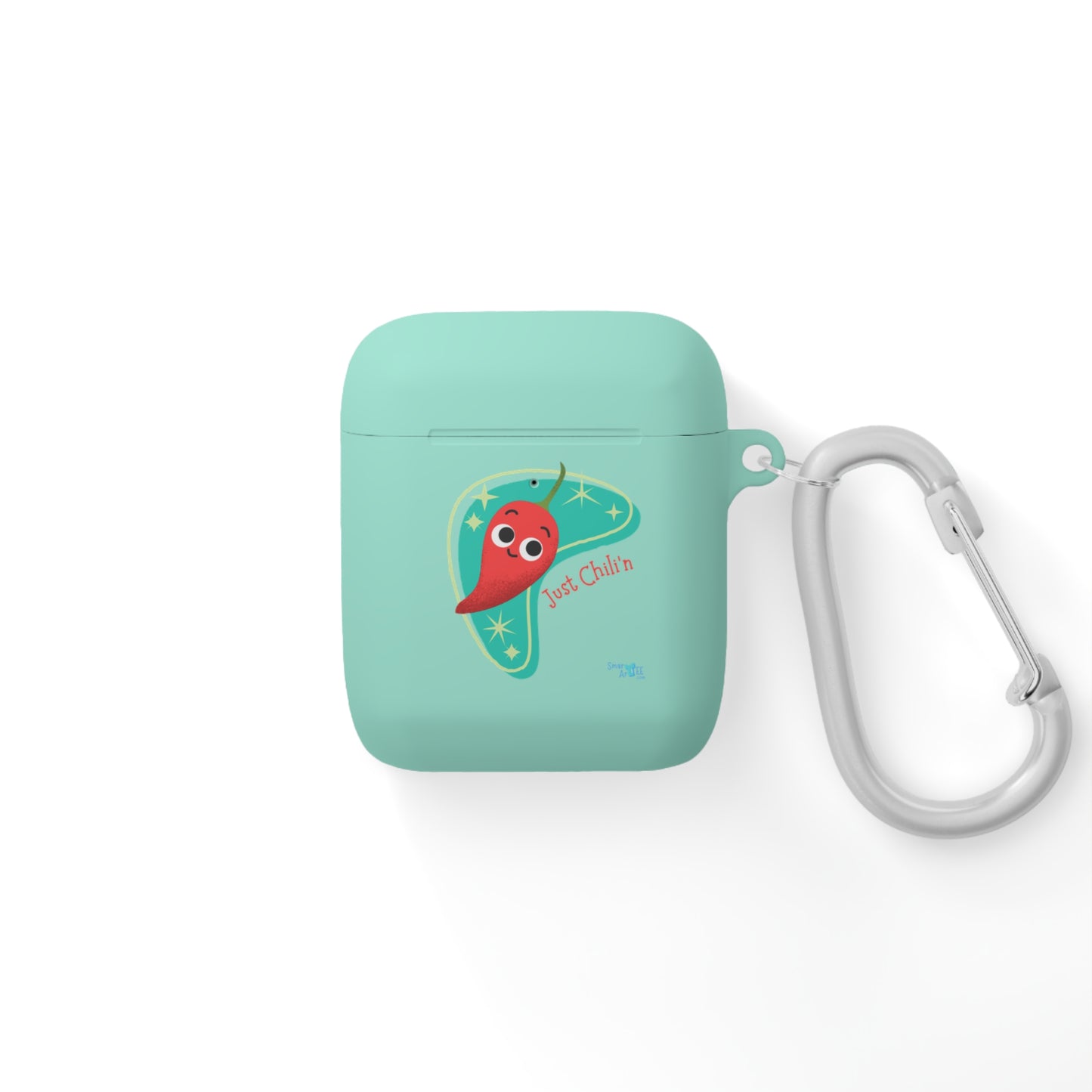 Chillin' AirPods Case Cover, Unique AirPods Holder, Fun Kids Accessories, Colorful Earbud Case, Great Gift Idea