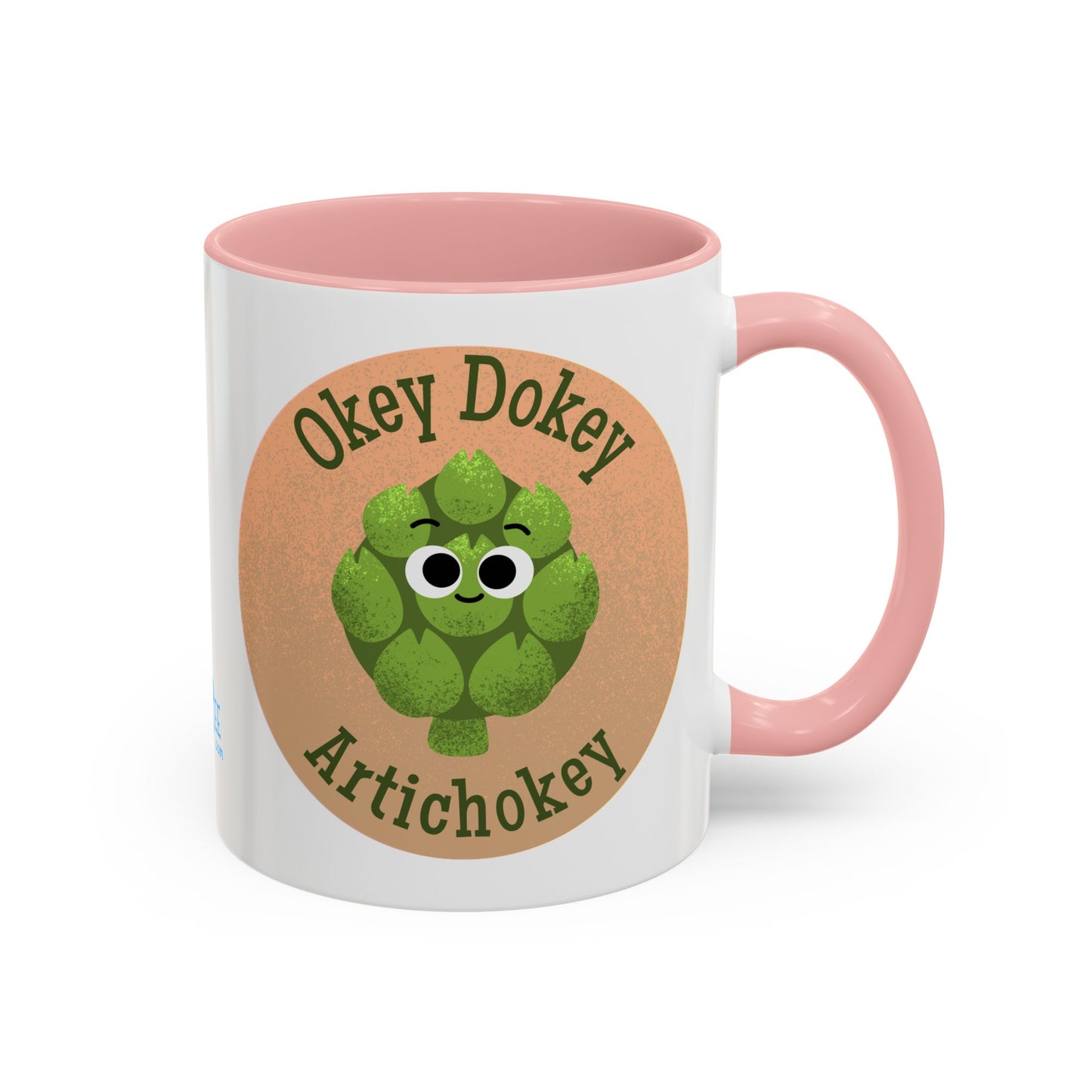 Whimsical Artichoke Coffee Mug, Punny Kitchen Gift, Cute Plant Lover Mug, Unique Coffee Cup, Funny Gift for Him/Her