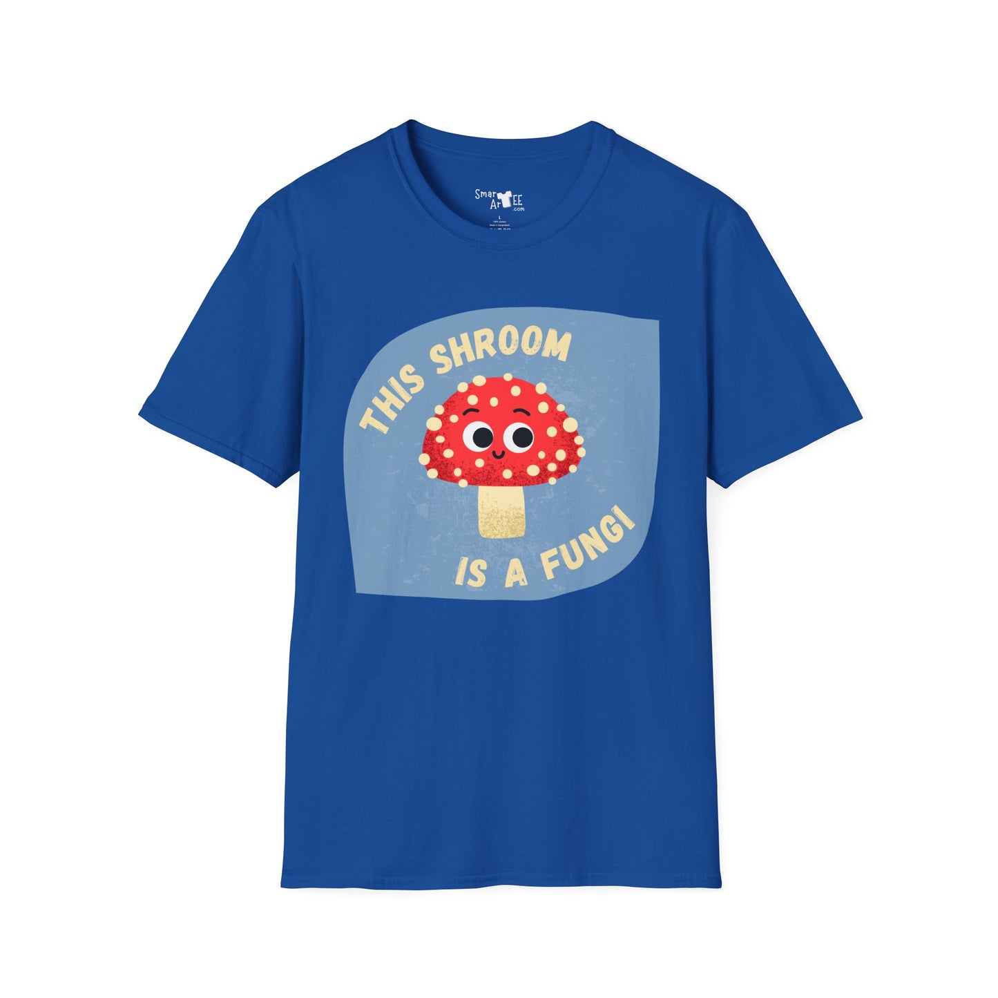 Playful Mushroom T-Shirt, Funny Tee for Nature Lovers, Unisex Graphic Shirt, Cute Gift for Friends, Casual Wear, Eco-Friendly Apparel