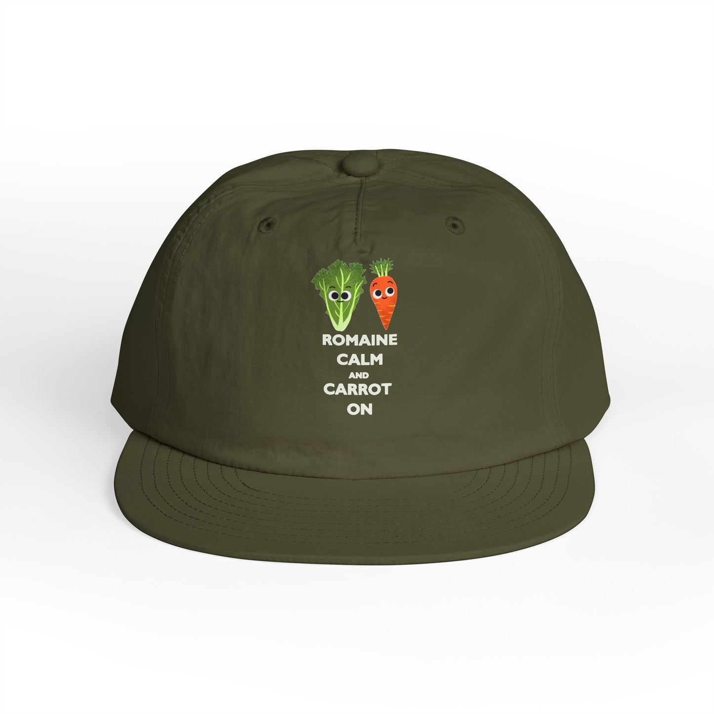 Whimsical Surf Cap - Fun Vegetable Pun Design, Chill Vibe Hat for Beach Lovers, Summer Accessory, Gift for Foodies & Surf Enthusiasts
