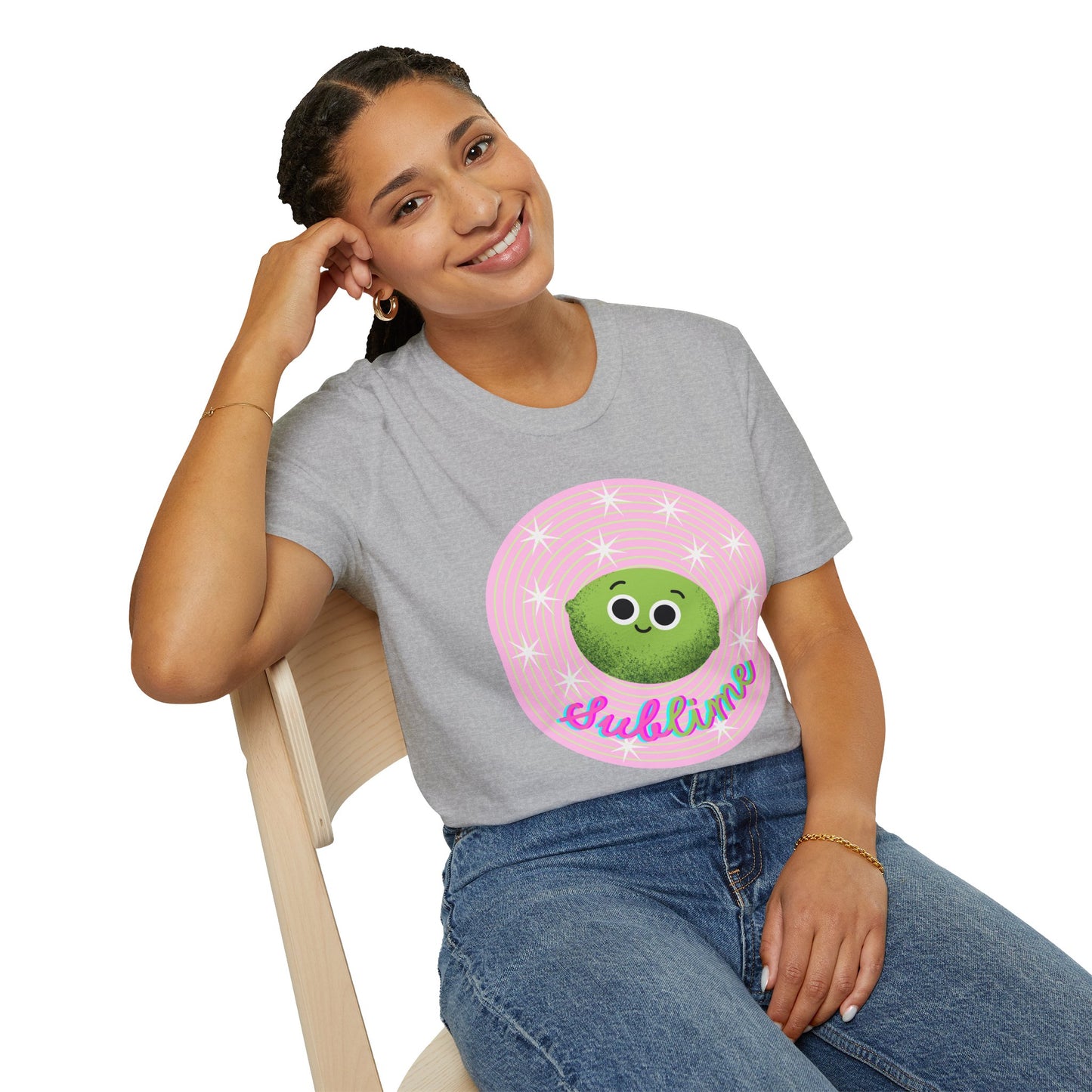 Sublime Softstyle Unisex T-Shirt - Whimsical Pun T-Shirt, Fun Lovers T-Shirt, Gifts for Friends and Family