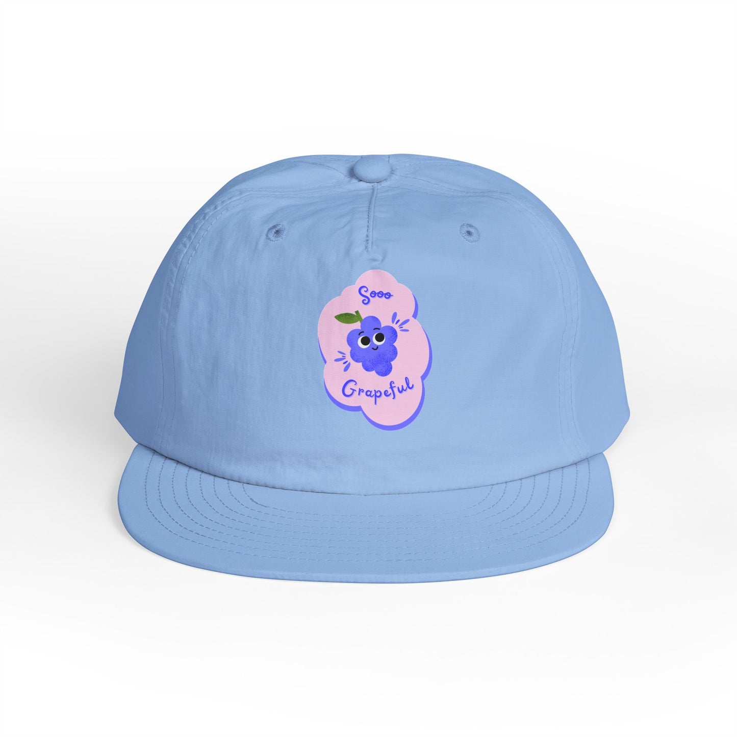 Grateful Vibes Surf Cap | Casual Sun Hat, Beachwear Accessory, Summertime Fashion, Gift for Surfers, Outdoor Adventures