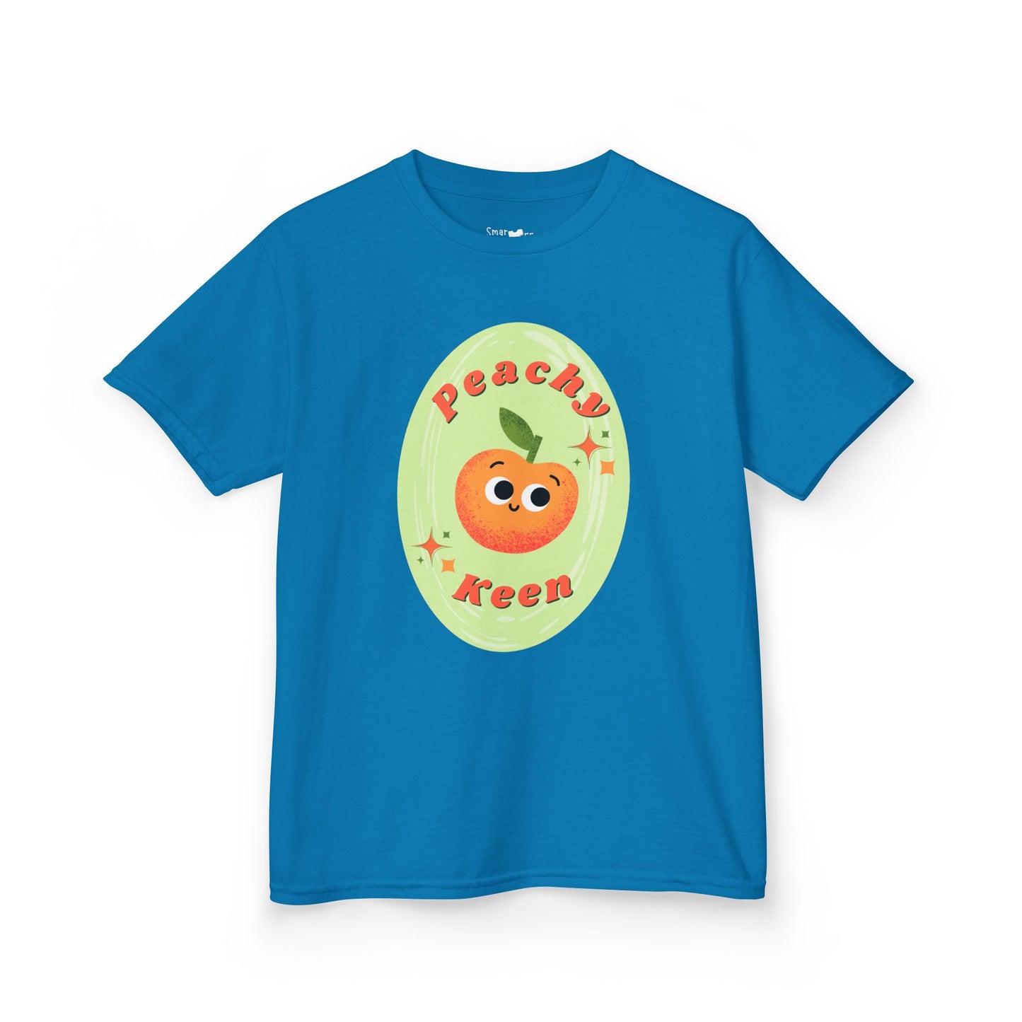 Peachy Keen Kids Tee - Fun Cotton Shirt for Kids, Playful Summer Shirt, Cute Gift for Birthdays, Seasonal Celebrations, Kids Fashion