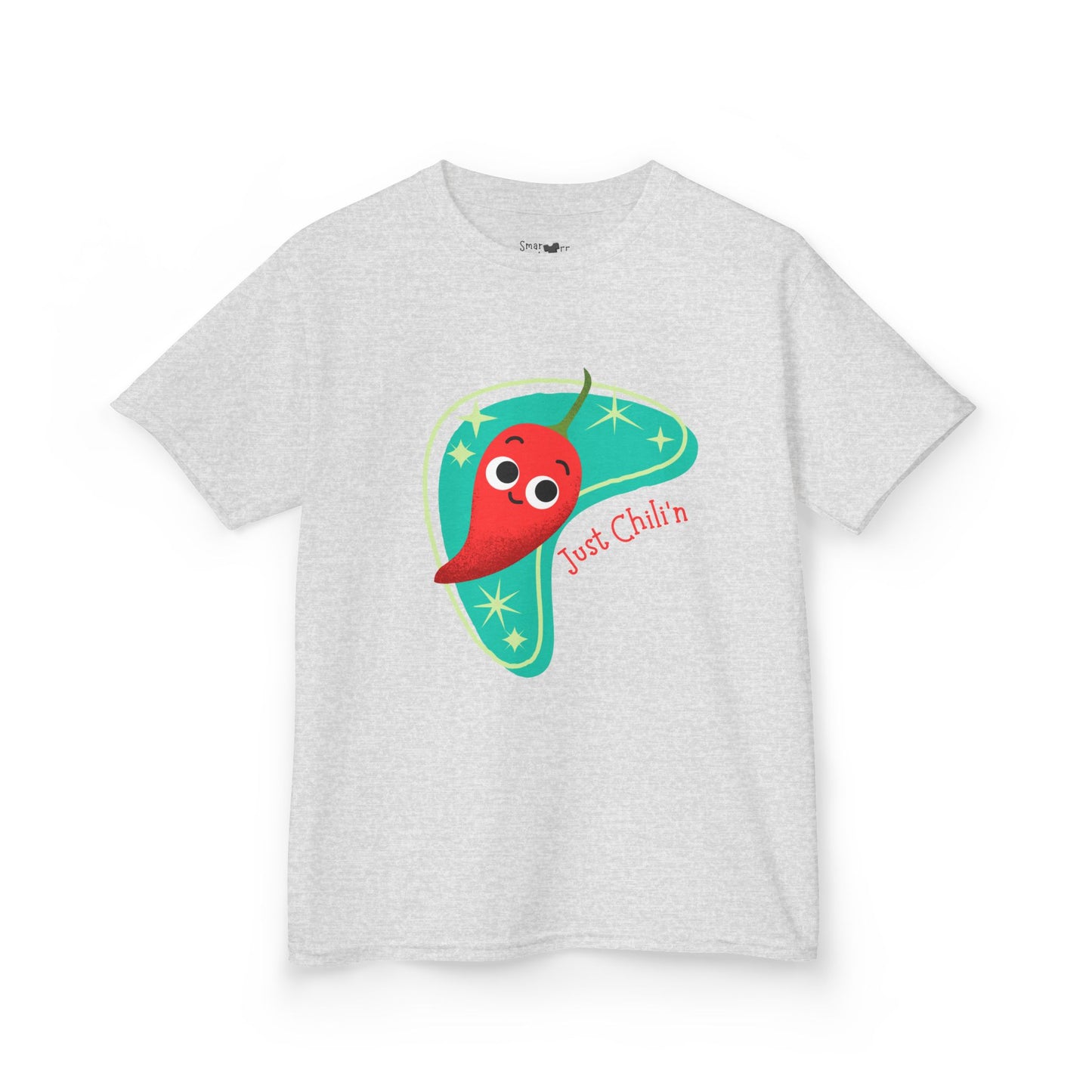 Chill'n Kids Tee - Just Chili'n Pepper Pun Gift for Kids, Summer Outfit, Cute Designer Tee, Everyday Wear, Playtime Shirt