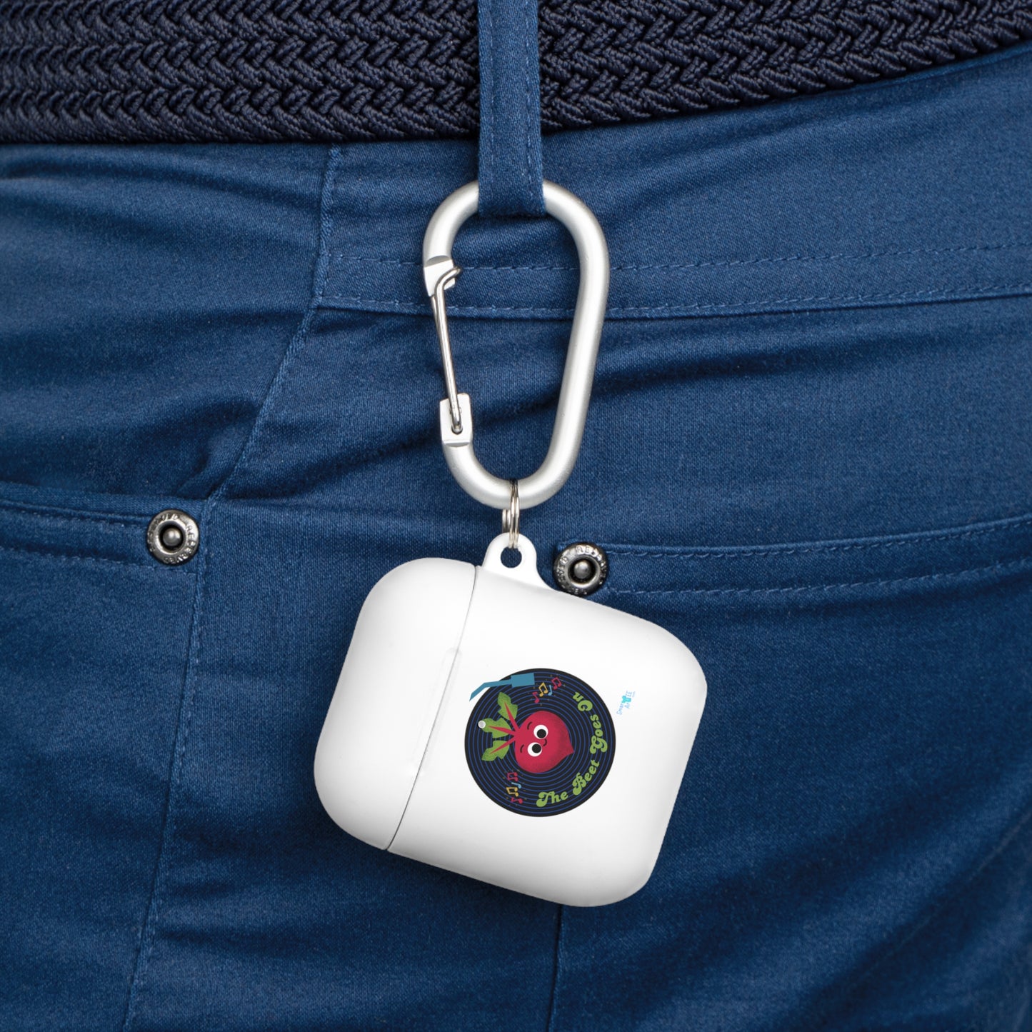 Cute Apple AirPods Case Cover | Apple Lover Gift, AirPods Accessory, Unique Electronics Cover, Gift for Teacher, Fun Design