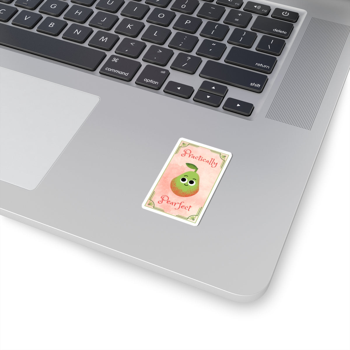 Practically Pearfect Kiss-Cut Stickers, Cute Fruit Decals, Laptop Stickers, Planner Accessories, Gift Ideas, Kid-Friendly Decor