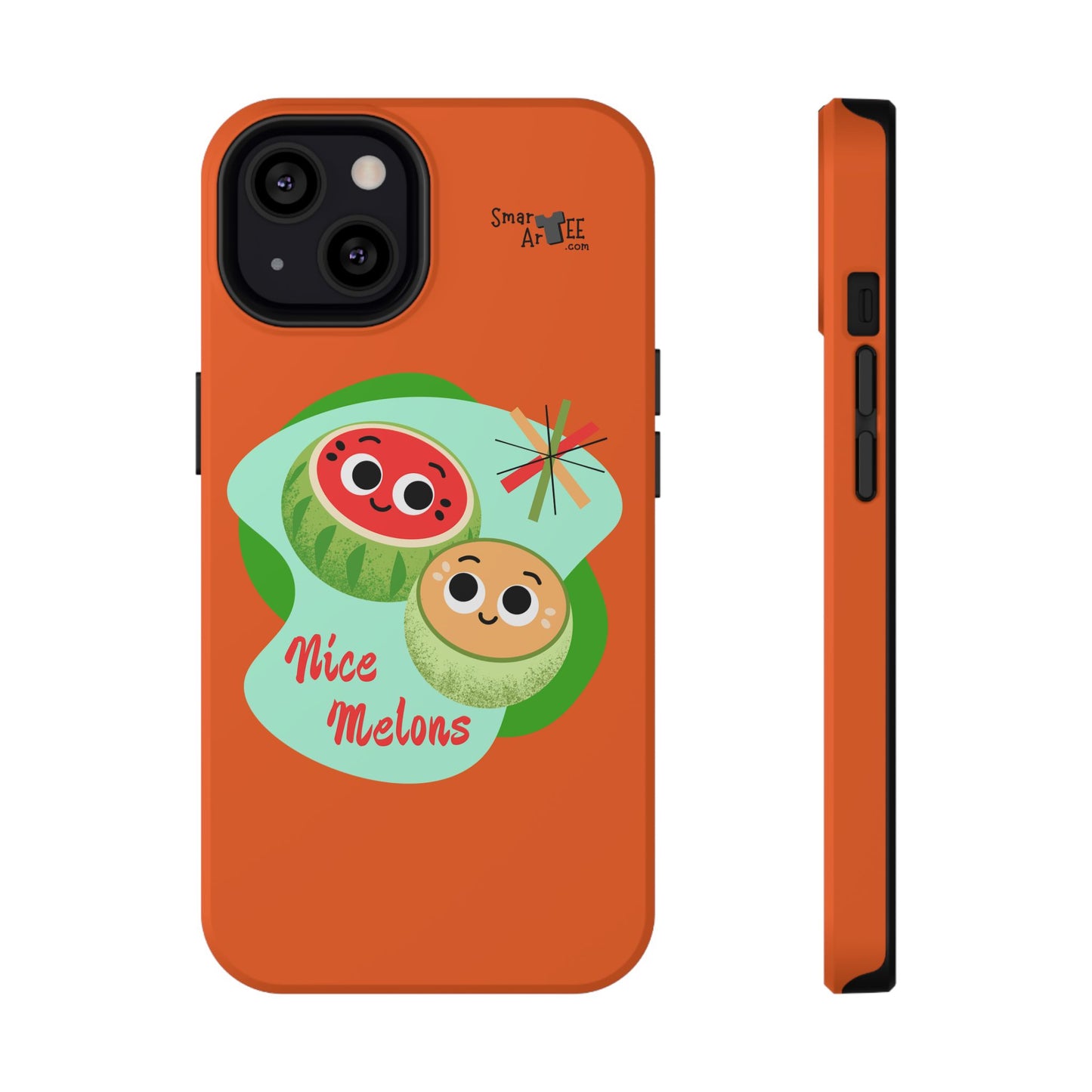 Cute Fruit Phone Case - Nice Melons Design, Impact-Resistant, Fun Gift for Kids, Phone Accessories for Celebrations, Fruit Lovers