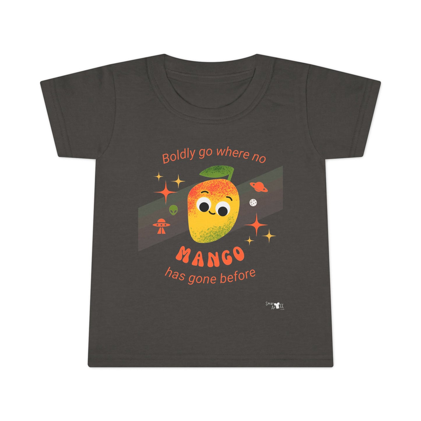 Cute Mango Toddler Shirt, Kids Summer Tee, Fruit Pun Graphic Shirt, Gift for Toddlers, Birthday Outfit, Playful Children's Apparel