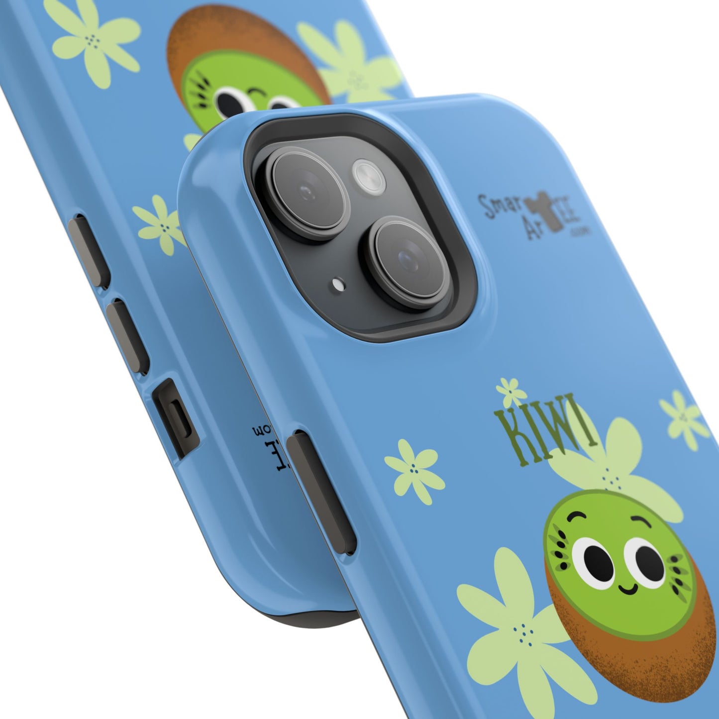 Cute Kiwi Friends Phone Case - Impact-Resistant, Fun Phone Accessory for Kids, Gifts, Summer Vibes, Cute Animal Design