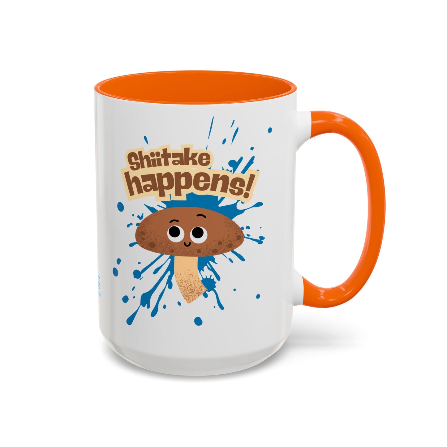 Shiitake Happens Coffee Mug, Funny Mushroom Mug, Cute Kitchen Gift, Coffee Lover Gift, Quirky Home Decor, Holiday Gift Idea