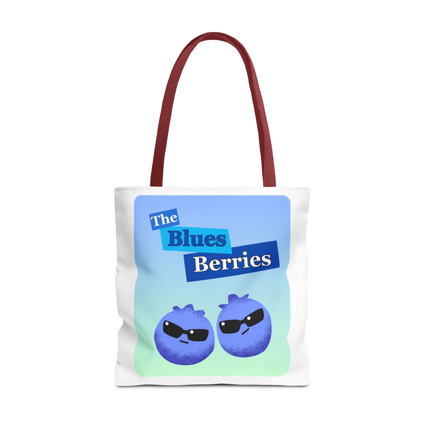 Sassy Blues Berries Tote Bag | Fun Berry Art, Grocery Shopping, Beach Day, Gift for Berry Lovers, Eco-Friendly Bag