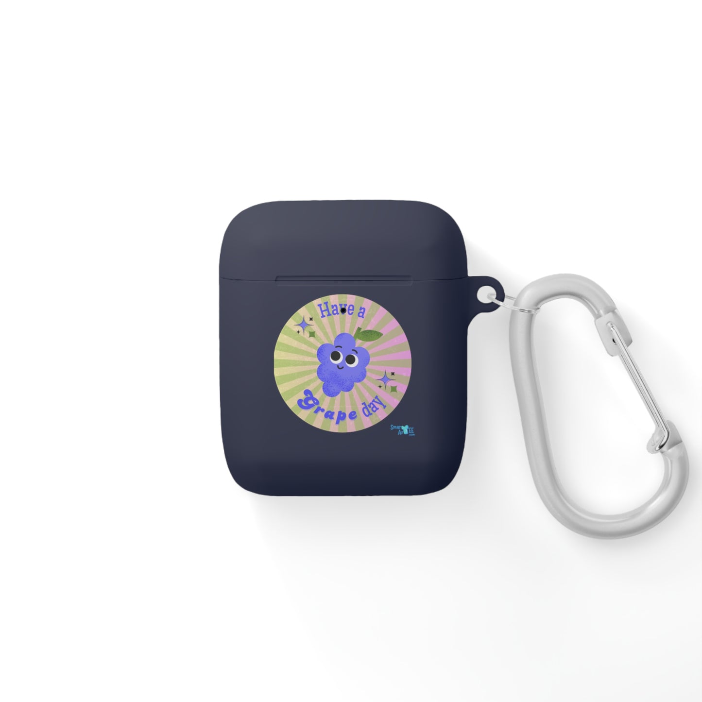 Cute Grape AirPods Case Cover, Fun Earbuds Protector, Gift for Music Lovers, Colorful Accessory, Great Gift Idea
