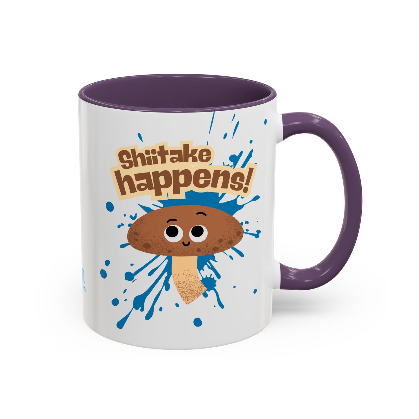Shiitake Happens Coffee Mug, Funny Mushroom Mug, Cute Kitchen Gift, Coffee Lover Gift, Quirky Home Decor, Holiday Gift Idea