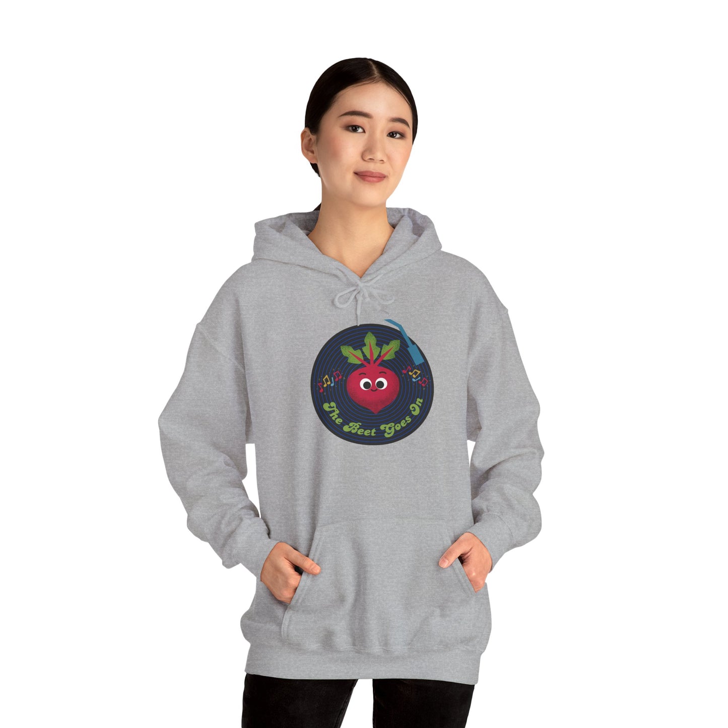 Playful Apple Graphic Hoodie for Casual Comfort, Perfect Gift for Teachers, Food Lovers, and Fun Celebrations, Cozy Everyday Wear