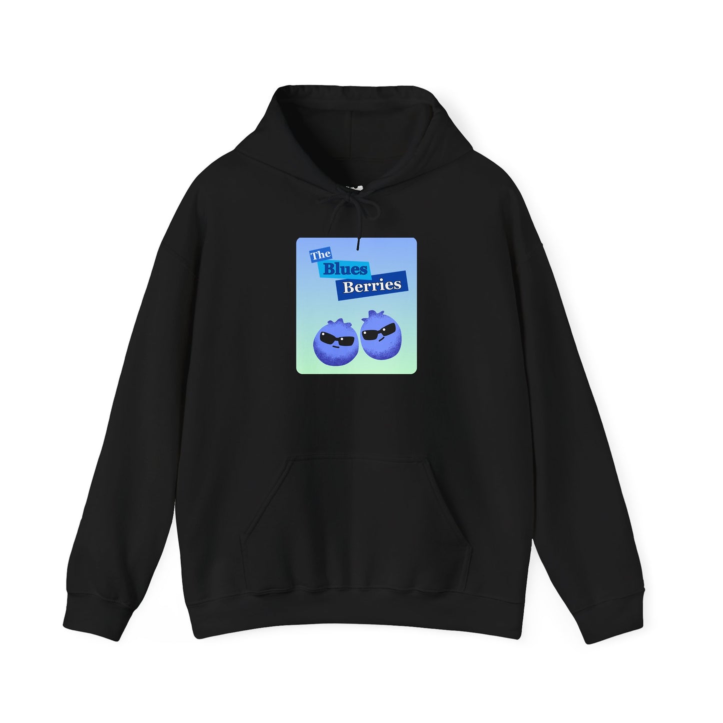 Blues Brothers Pun Hoodie - Cozy Unisex Pullover, Gift for Fruit Lovers, Casual Wear, Spring Fashion, Foodie Apparel