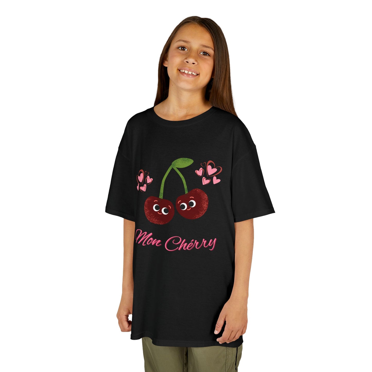 Cute Cherry Kids Tee, Fun Fruit Pun Shirt, Birthday Gift, Summer Wear, Playtime Outfit, Adorable Graphic Tee