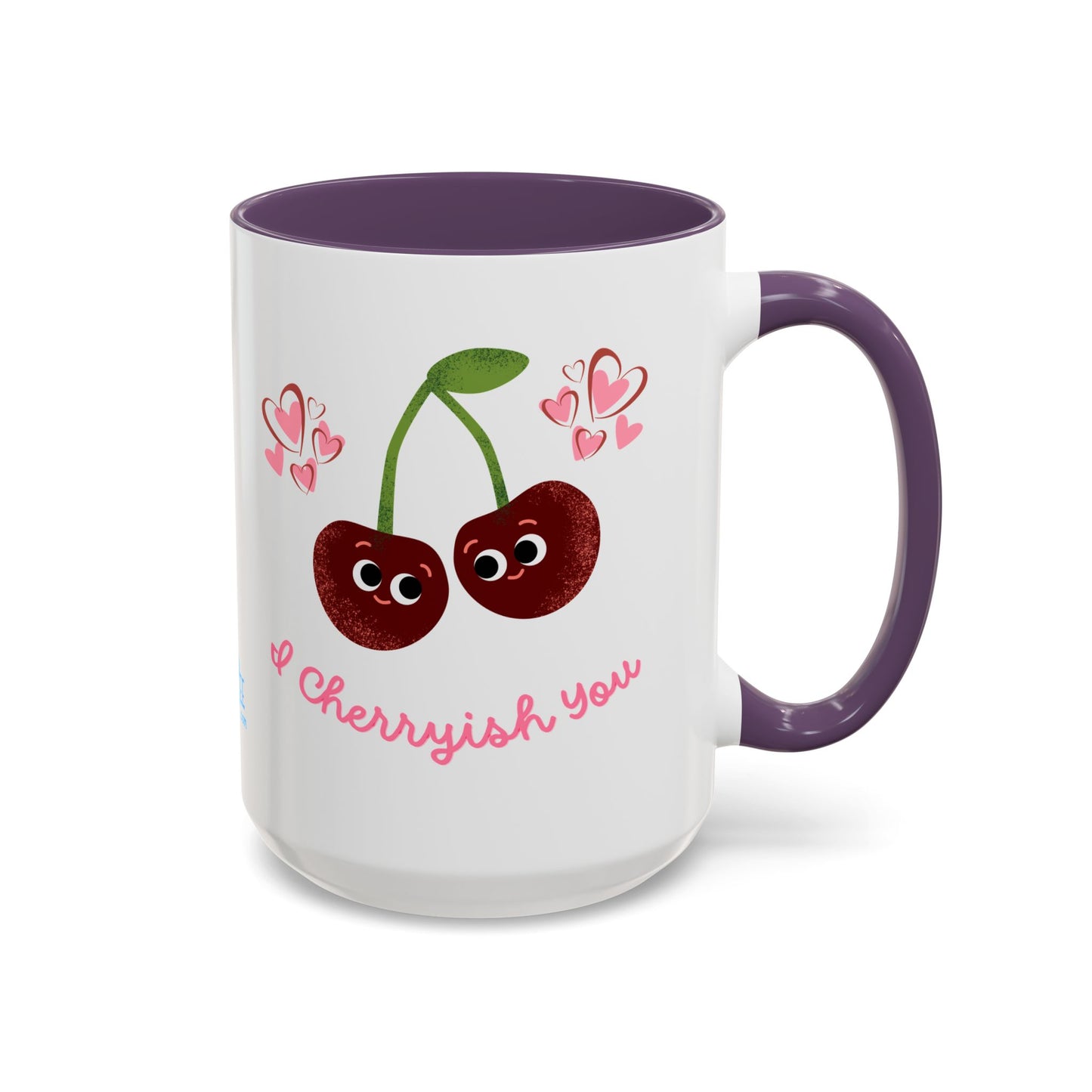 Cute Cherryish Coffee Mug, Cherry Mug, Love Mug, Valentine's Day Gift, Friendship Gift, Cute Coffee Lover's Gift