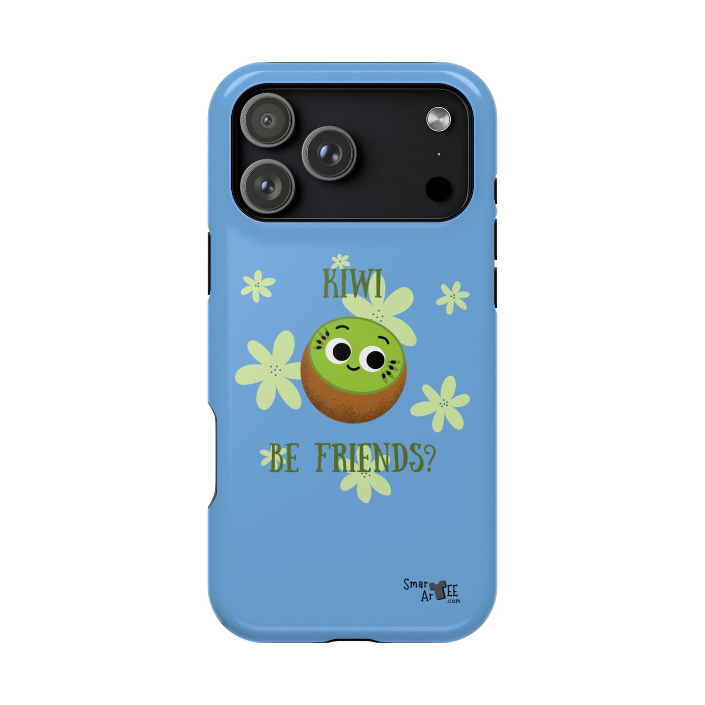 Cute Kiwi Friends Phone Case - Impact-Resistant, Fun Phone Accessory for Kids, Gifts, Summer Vibes, Cute Animal Design