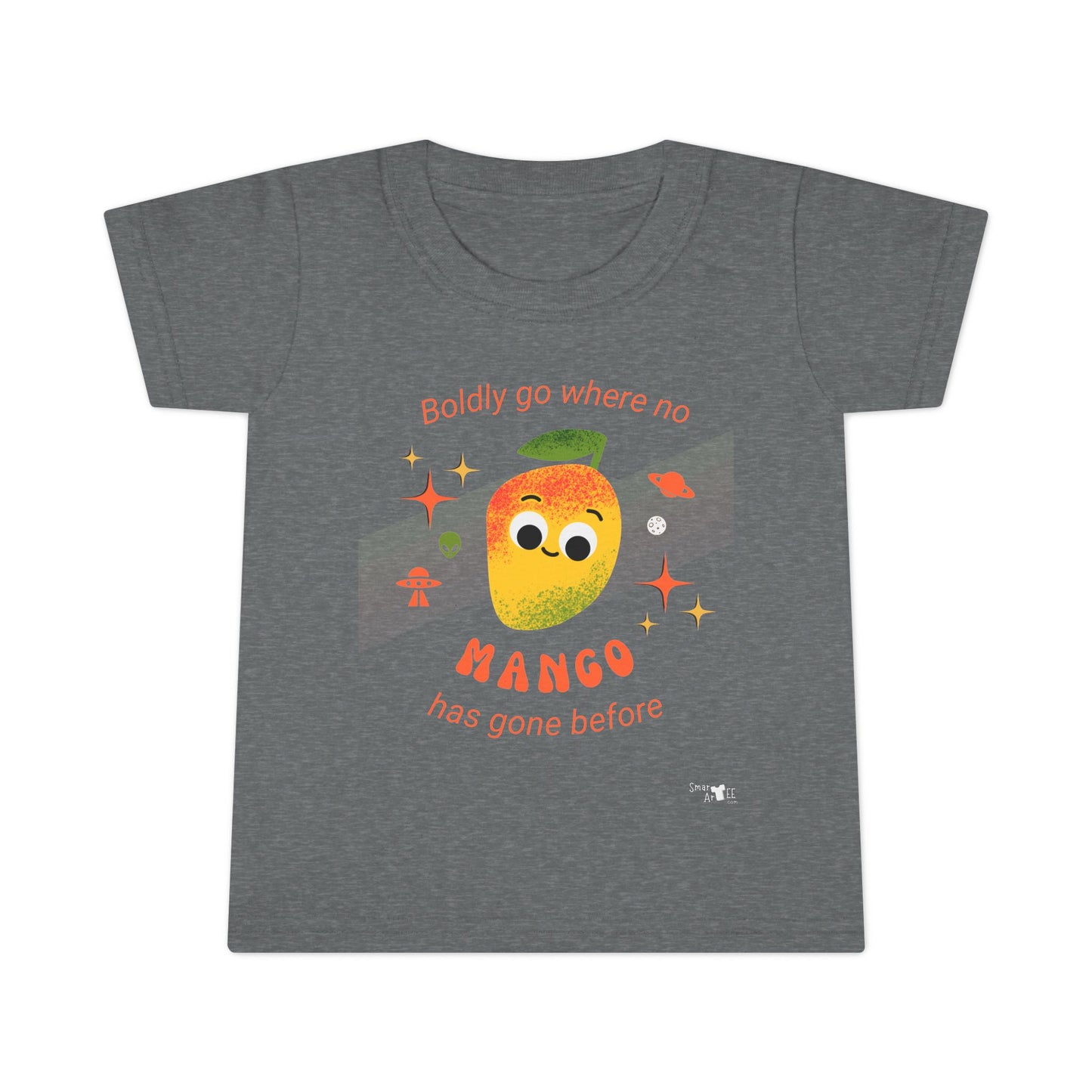 Cute Mango Toddler Shirt, Kids Summer Tee, Fruit Pun Graphic Shirt, Gift for Toddlers, Birthday Outfit, Playful Children's Apparel