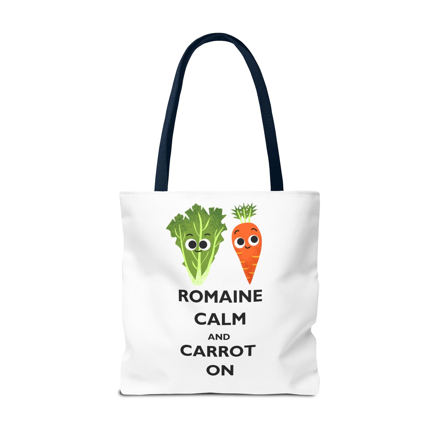 Romaine Calm Tote Bag, Funny Tote for Garden Lovers, Eco-Friendly Shopper, Gift for Veggie Enthusiasts, Grocery Bag, Quirky Farm Bag