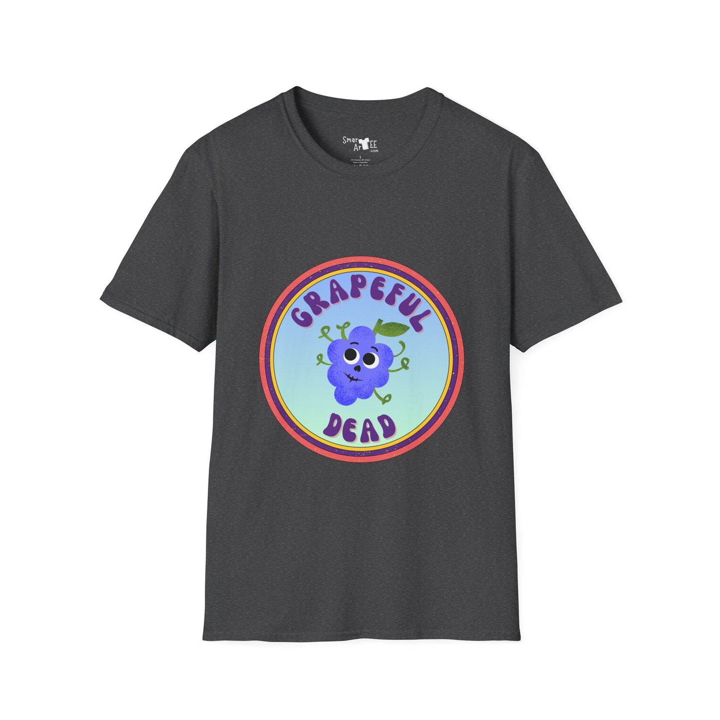 Grapeful Dead Unisex T-Shirt | Vintage Music Tee, Festival Wear, Gift for Music Lovers, Casual Style, Retro Graphic Shirt